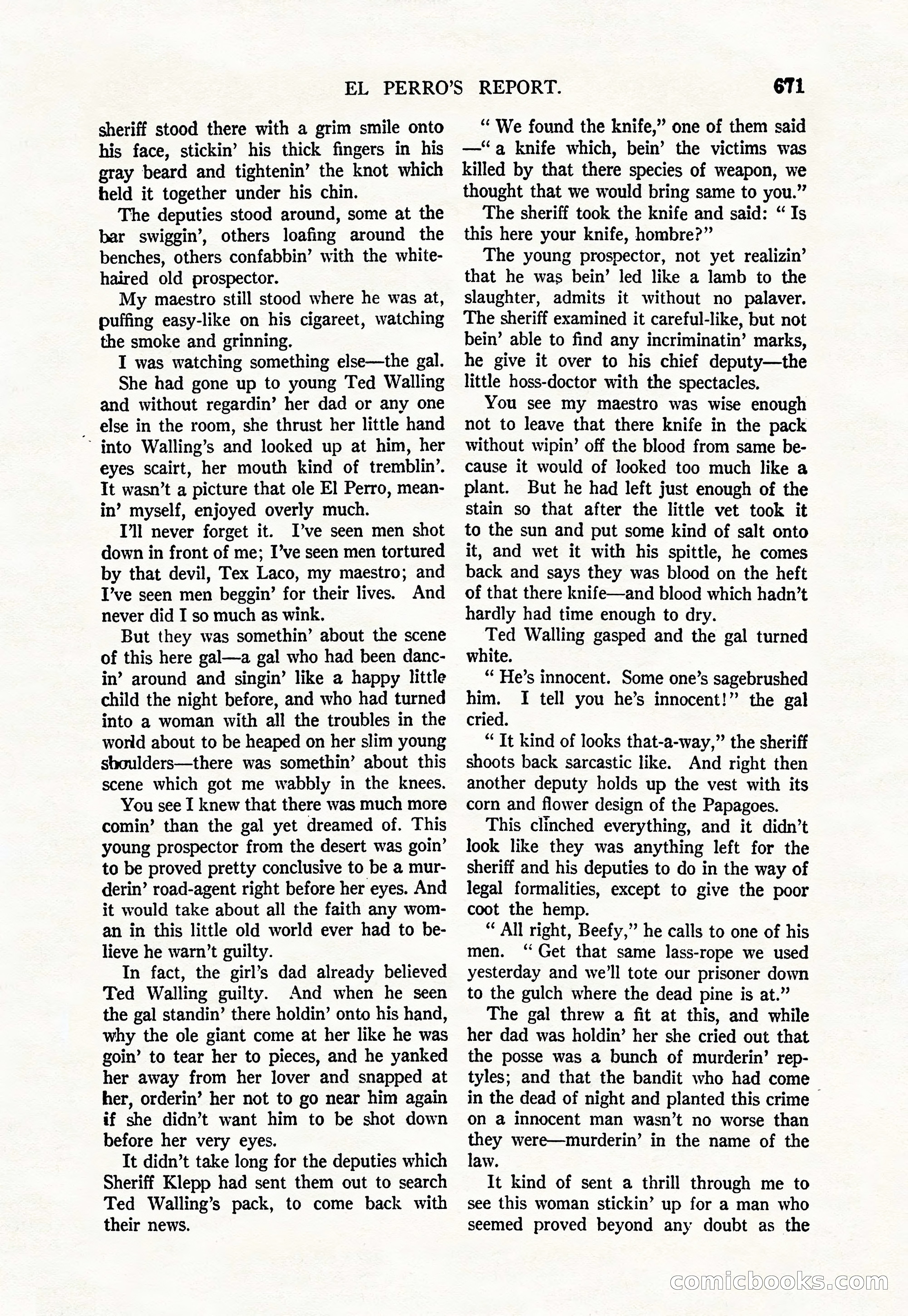 Argosy All-Story Weekly, June 4, 1927 — page 41 of 176