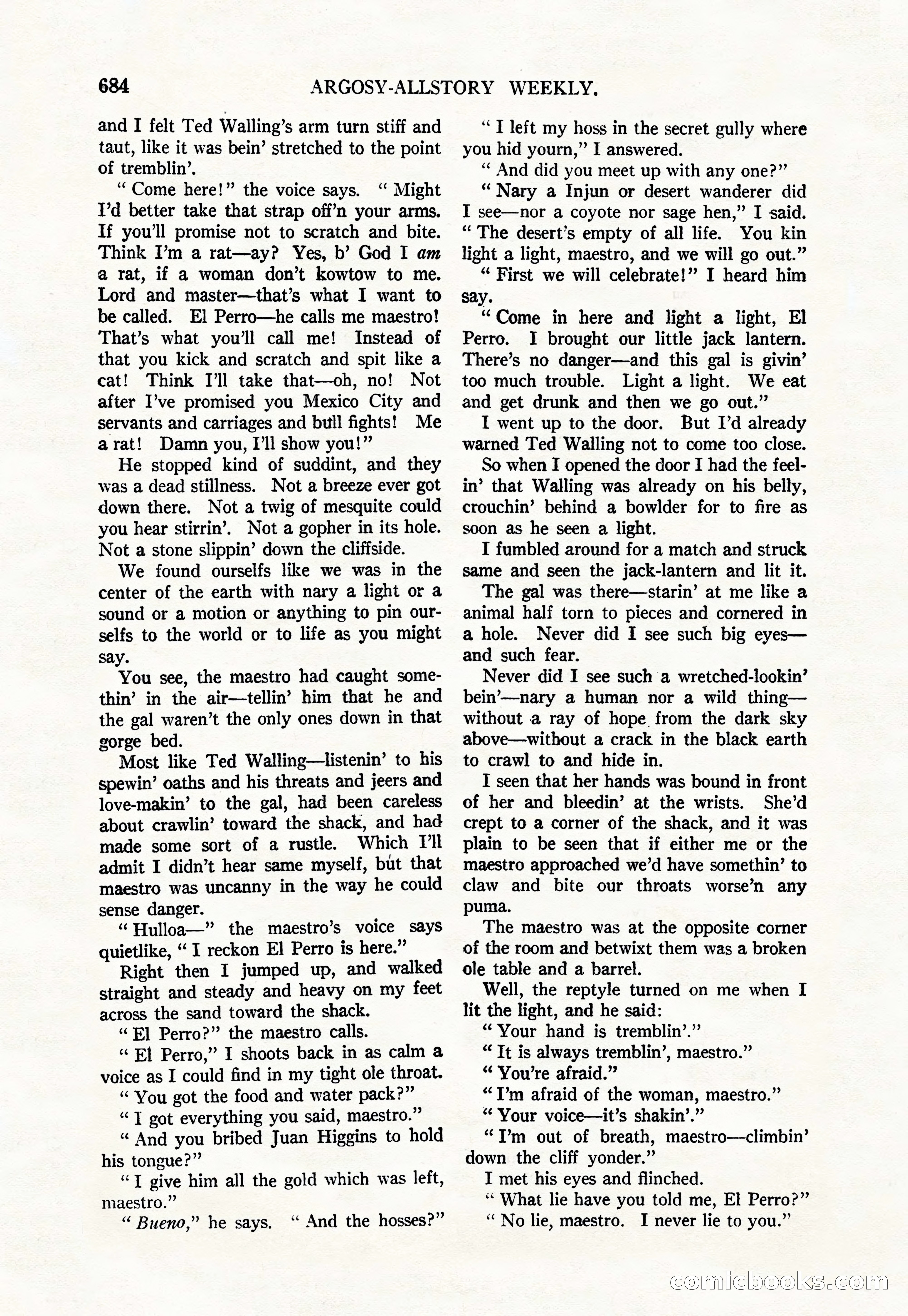 Argosy All-Story Weekly, June 4, 1927 — page 54 of 176