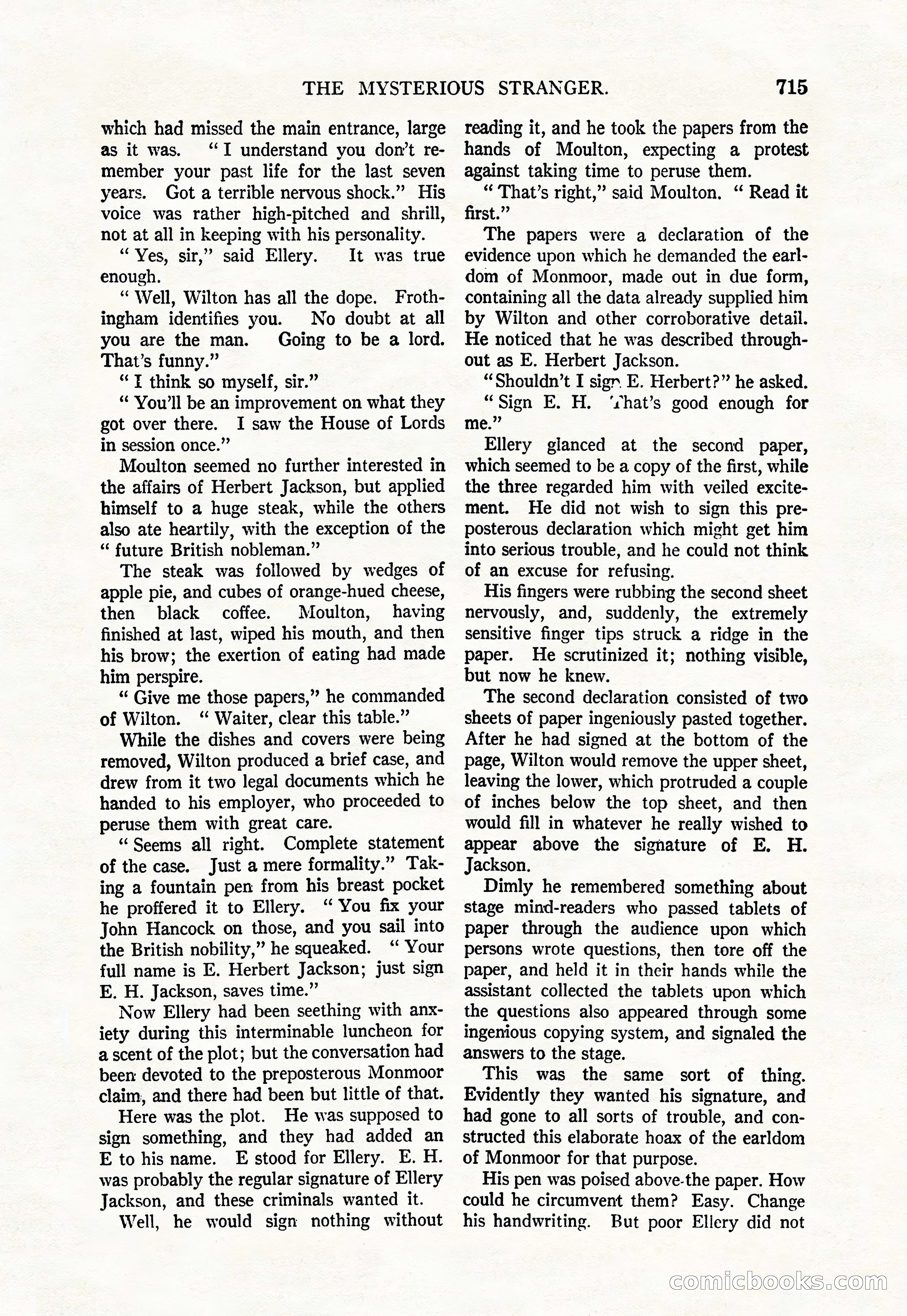Argosy All-Story Weekly, June 4, 1927 — page 85 of 176