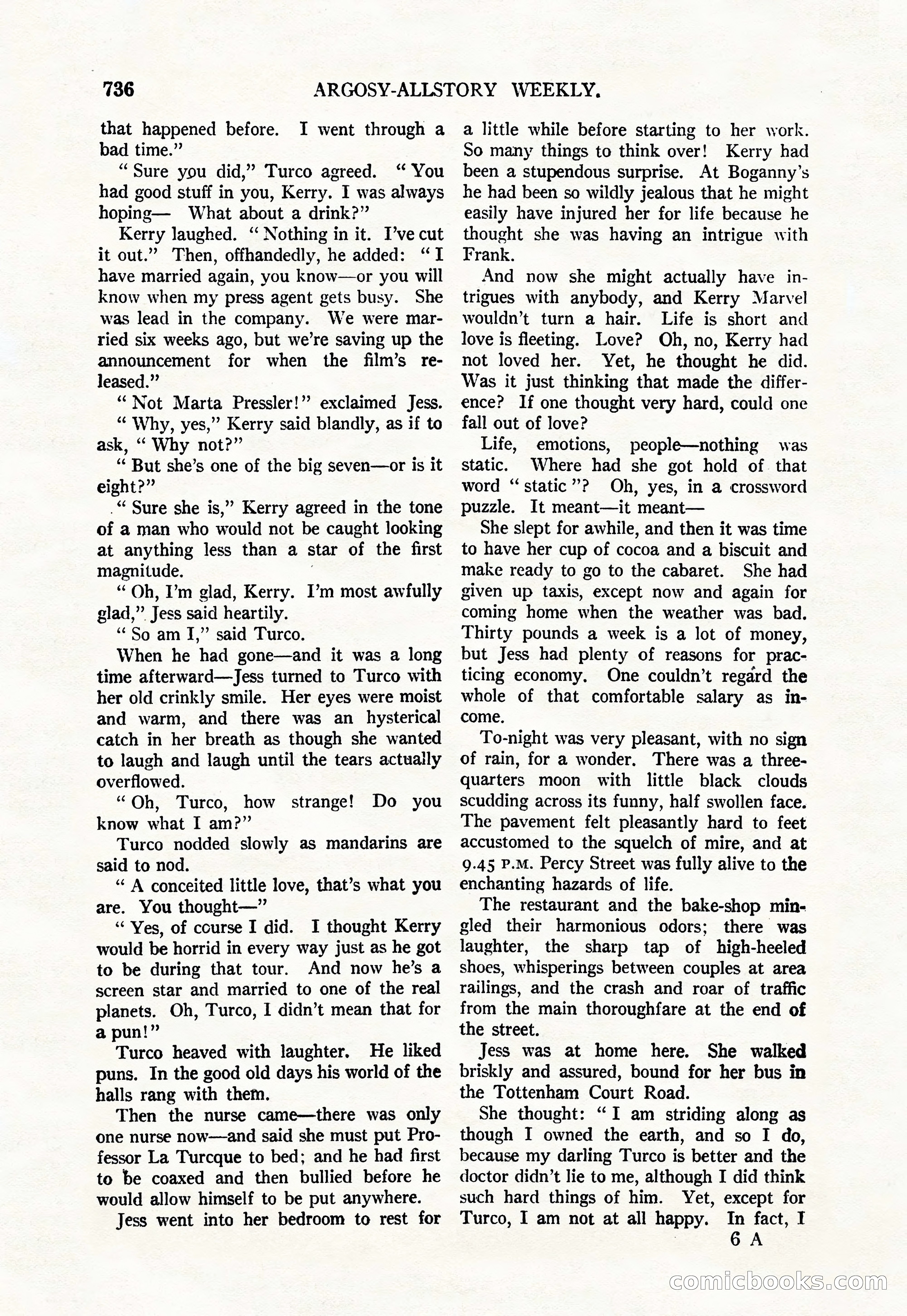 Argosy All-Story Weekly, June 4, 1927 — page 106 of 176