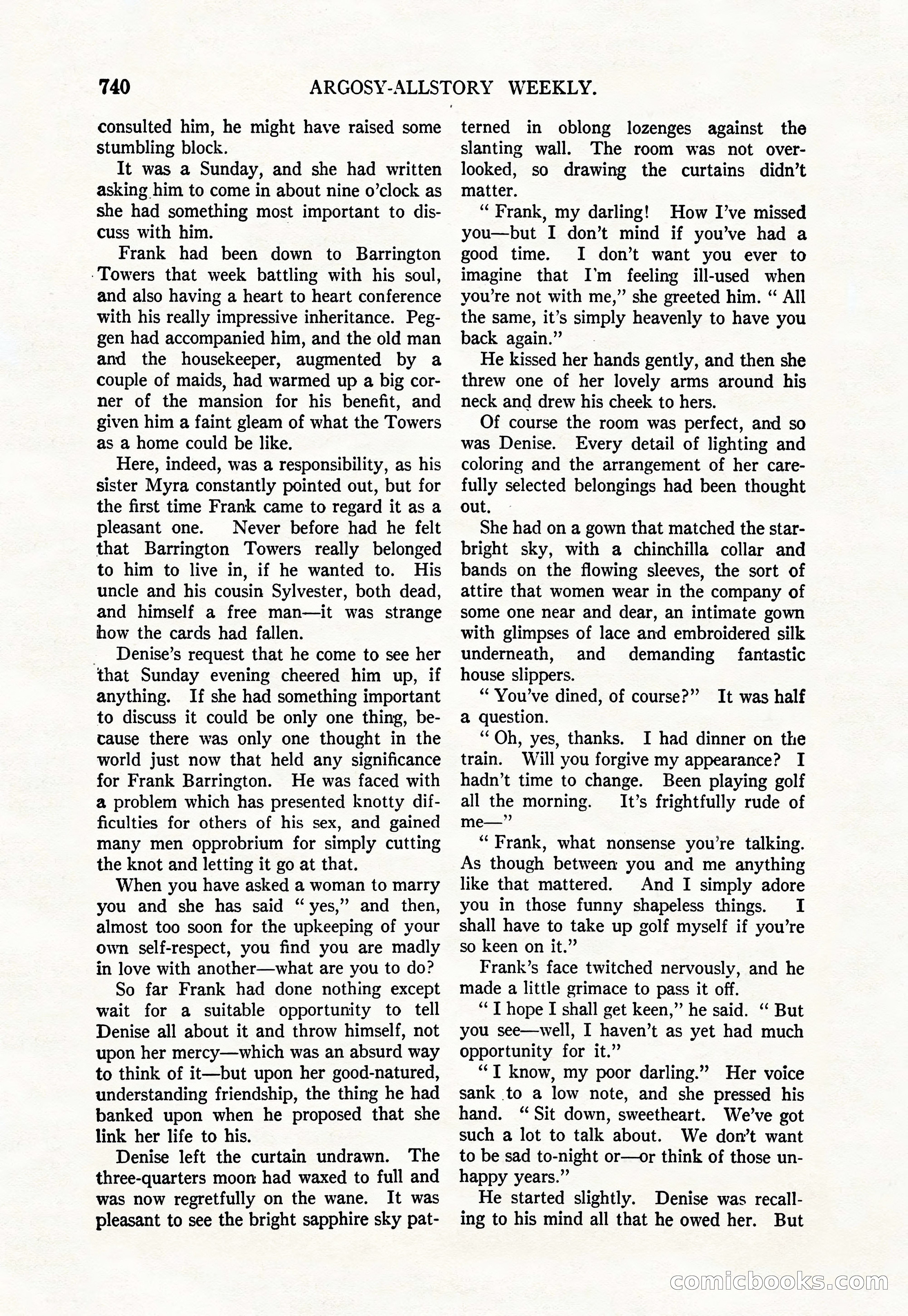 Argosy All-Story Weekly, June 4, 1927 — page 110 of 176
