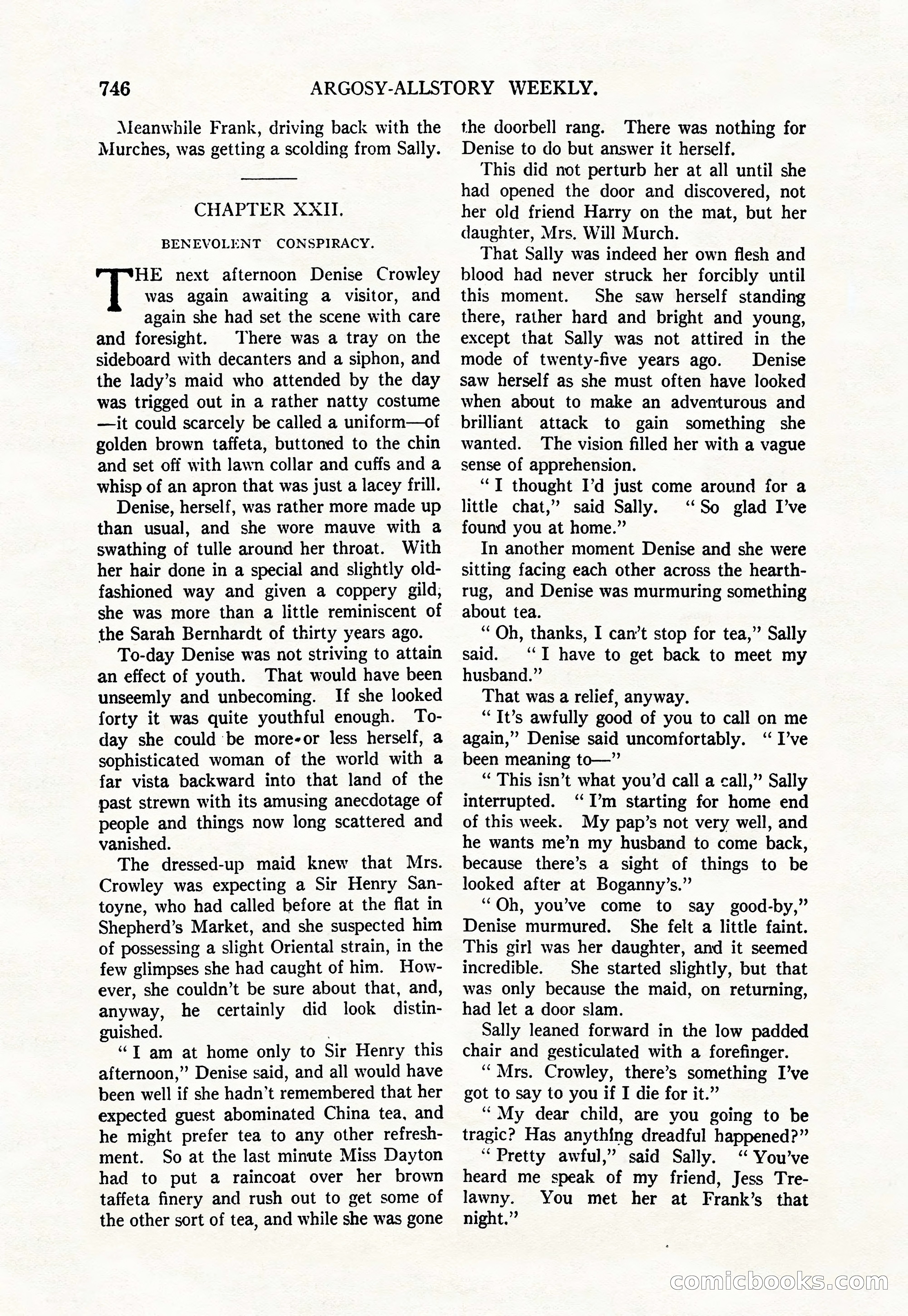 Argosy All-Story Weekly, June 4, 1927 — page 116 of 176