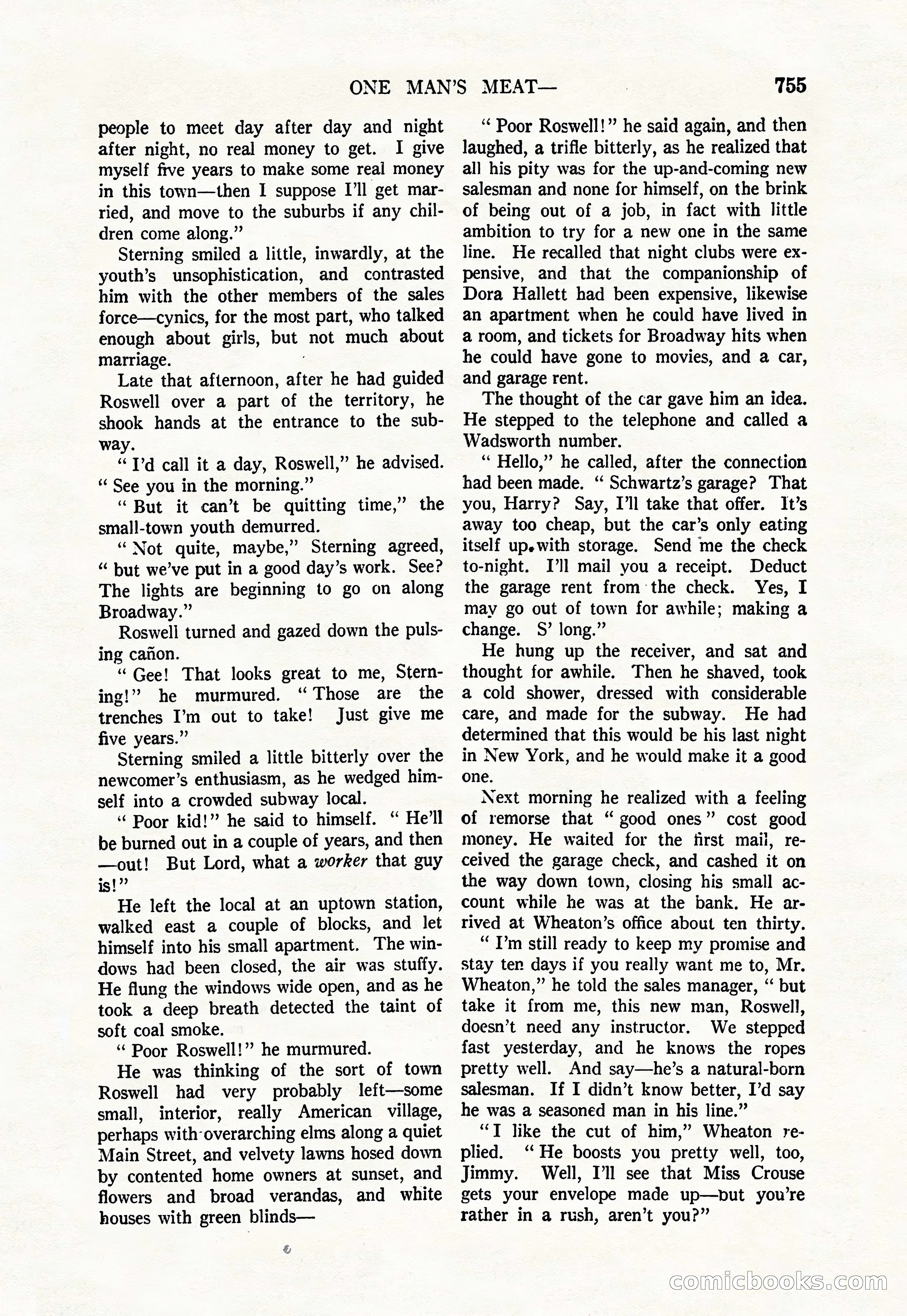 Argosy All-Story Weekly, June 4, 1927 — page 125 of 176
