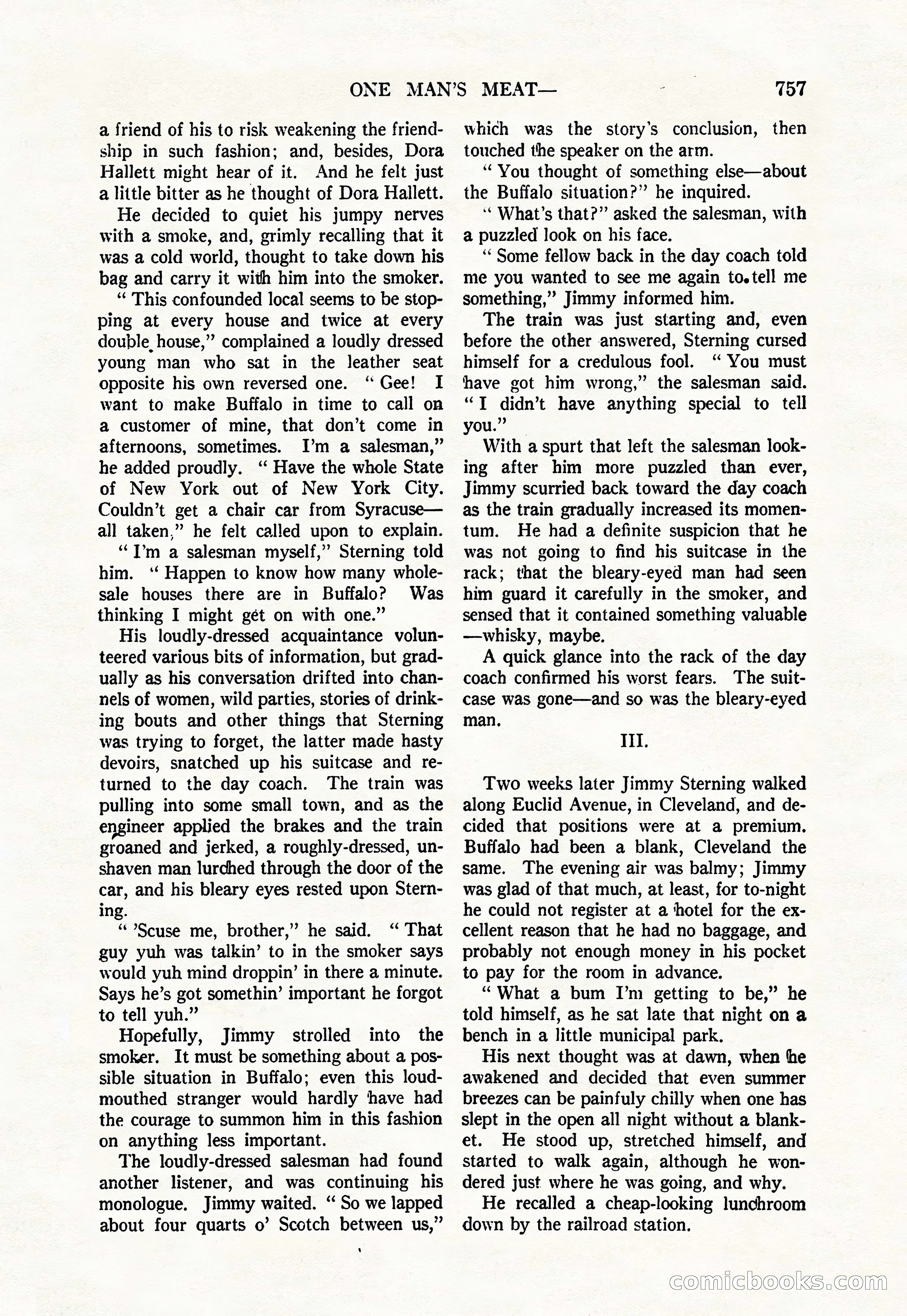 Argosy All-Story Weekly, June 4, 1927 — page 127 of 176