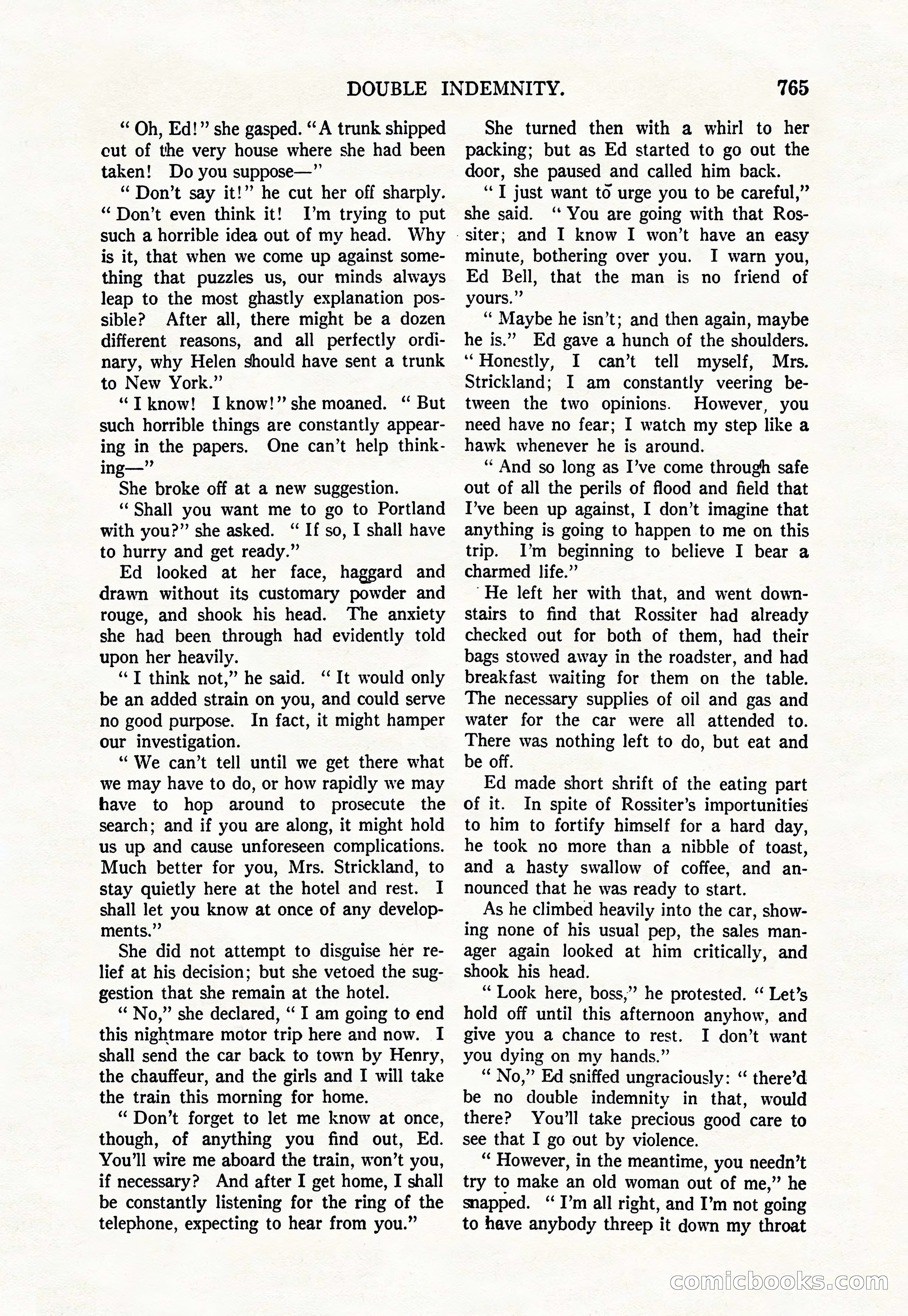 Argosy All-Story Weekly, June 4, 1927 — page 135 of 176