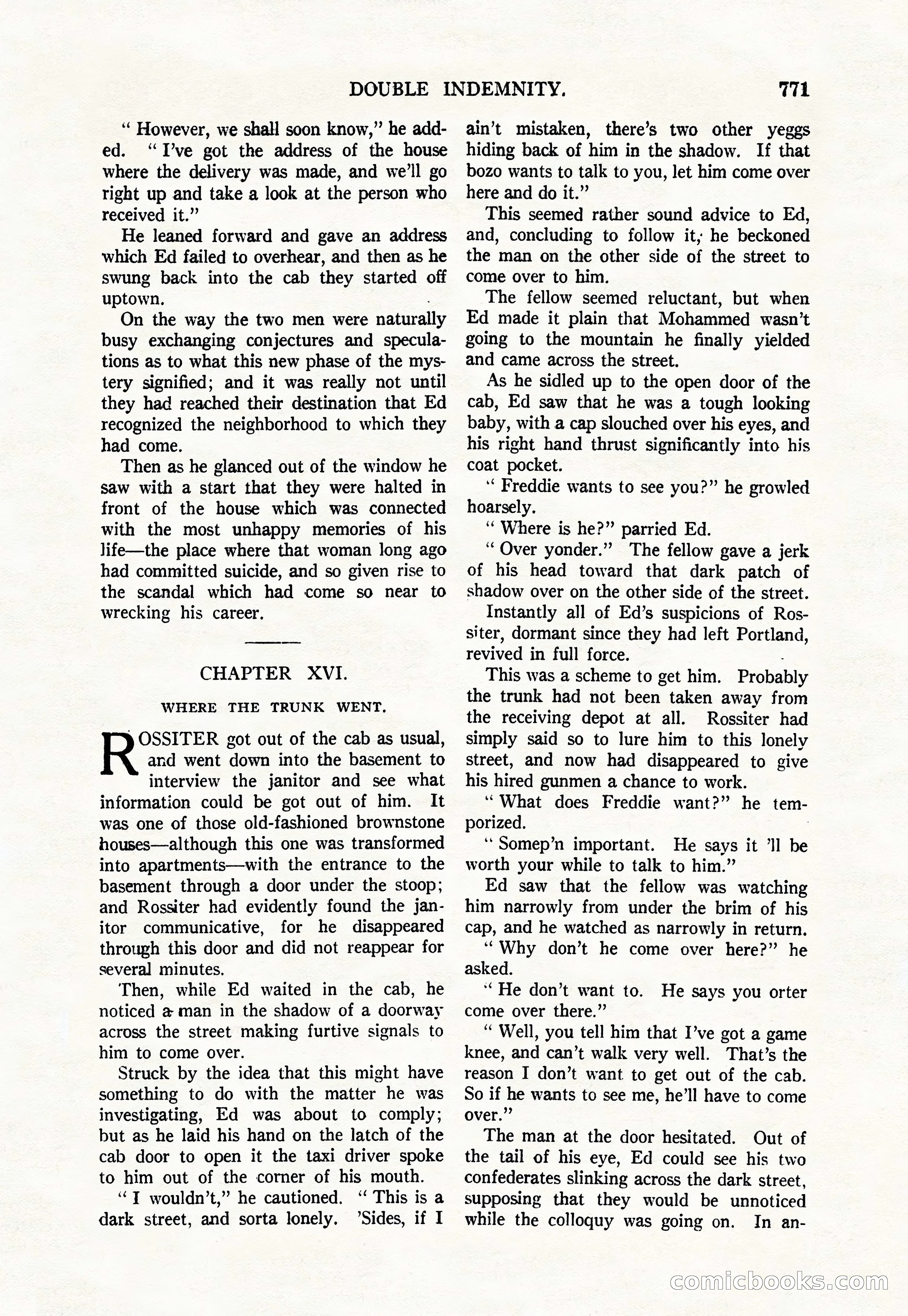 Argosy All-Story Weekly, June 4, 1927 — page 141 of 176
