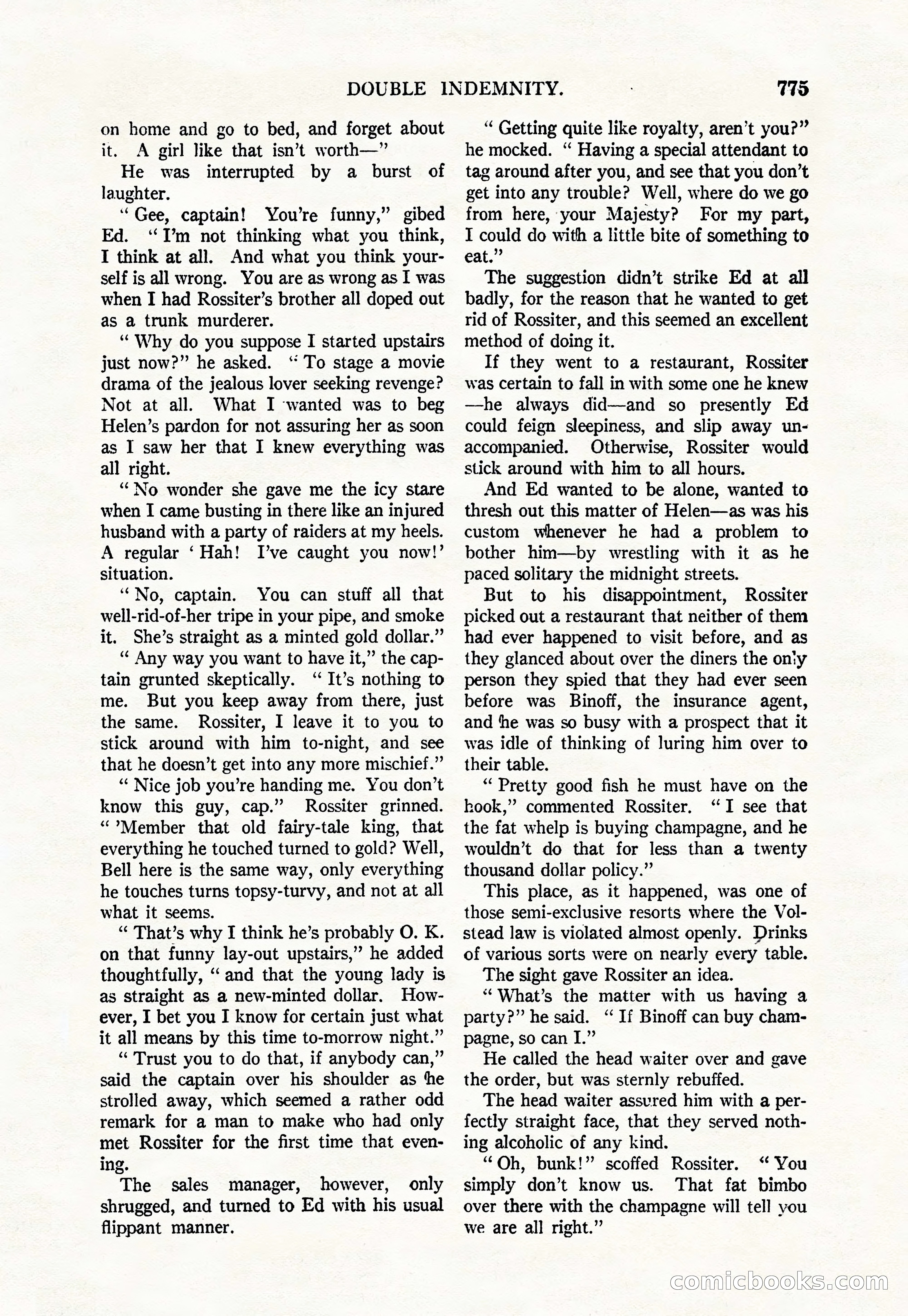 Argosy All-Story Weekly, June 4, 1927 — page 145 of 176