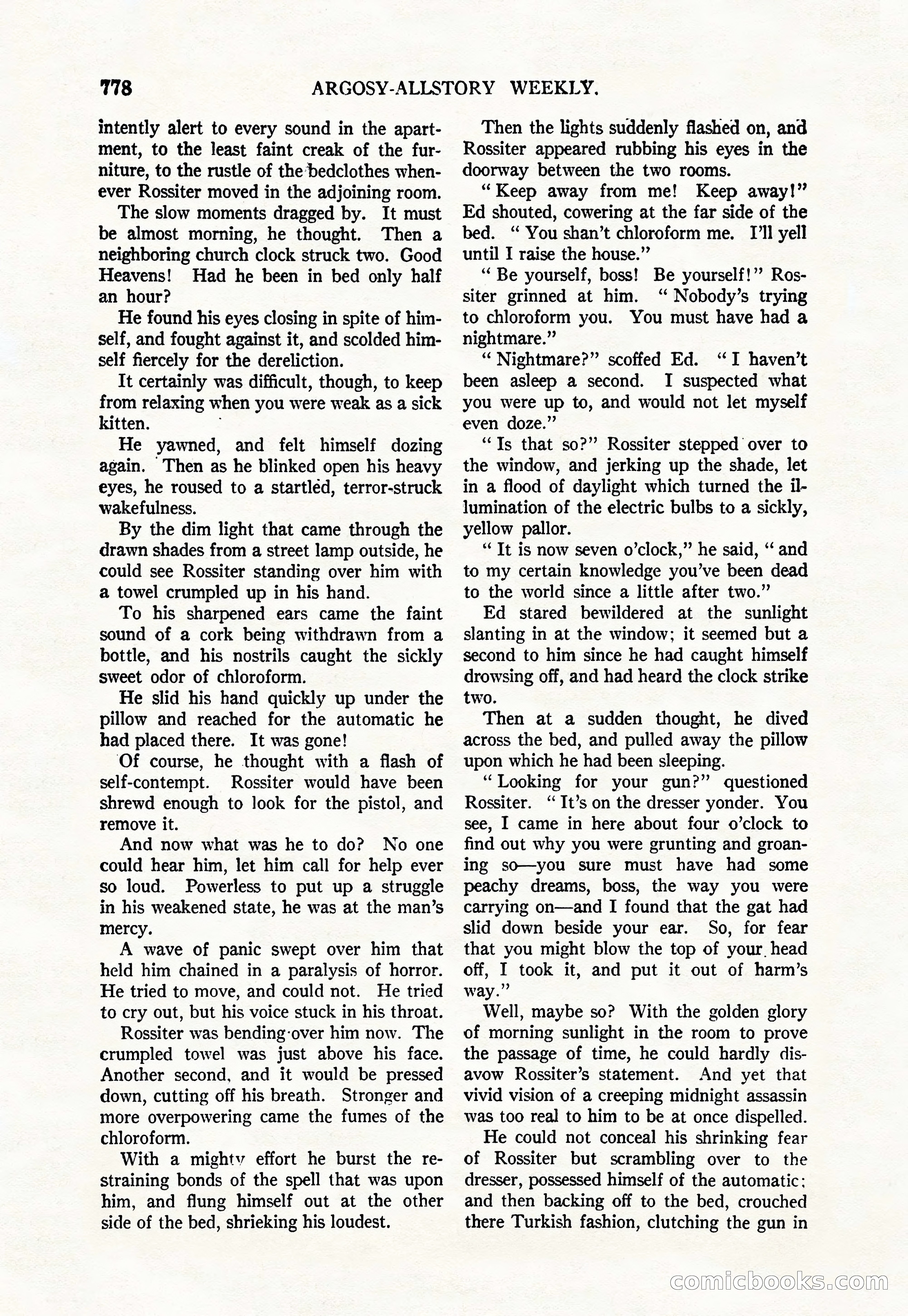 Argosy All-Story Weekly, June 4, 1927 — page 148 of 176
