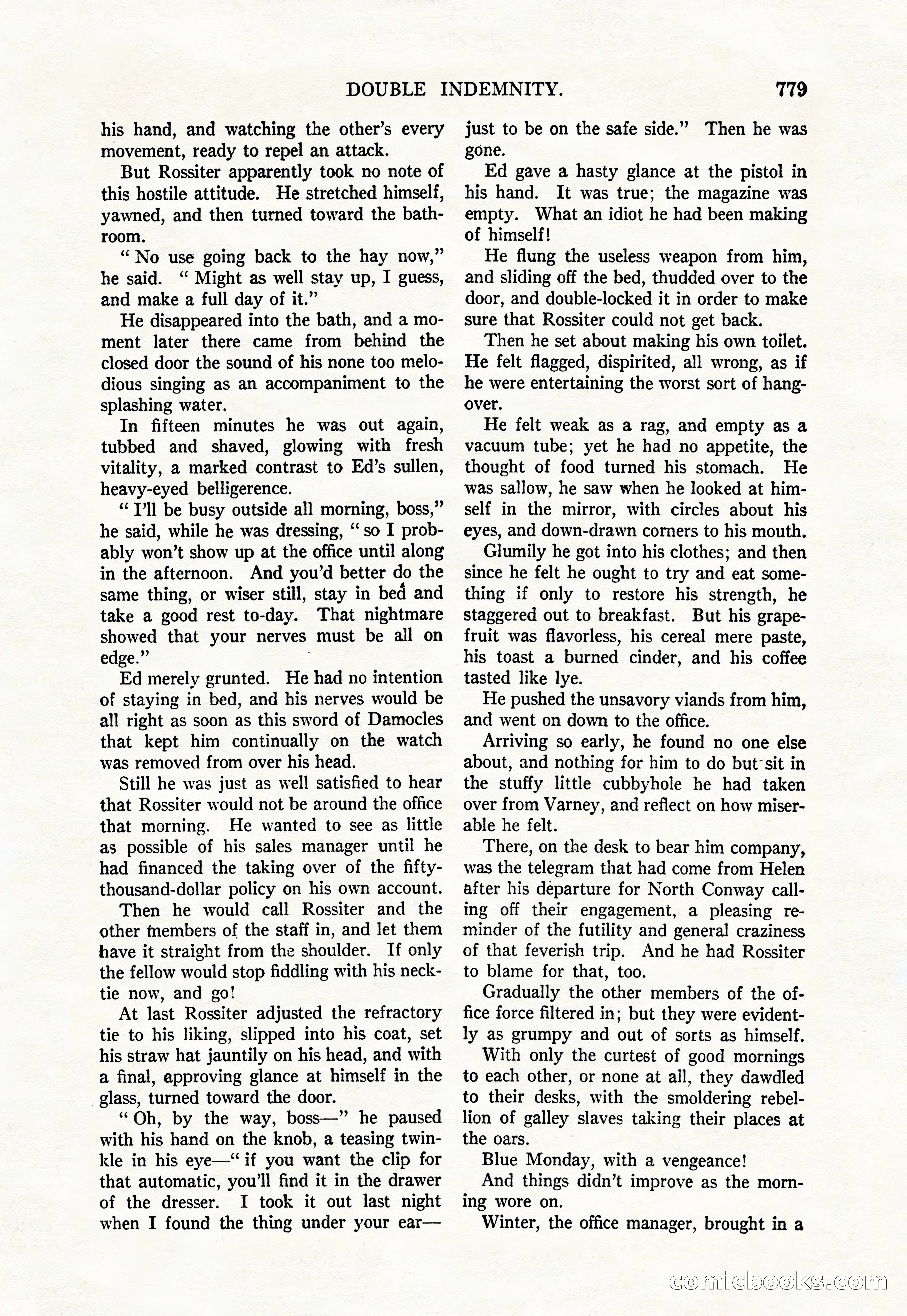 Argosy All-Story Weekly, June 4, 1927 — page 149 of 176