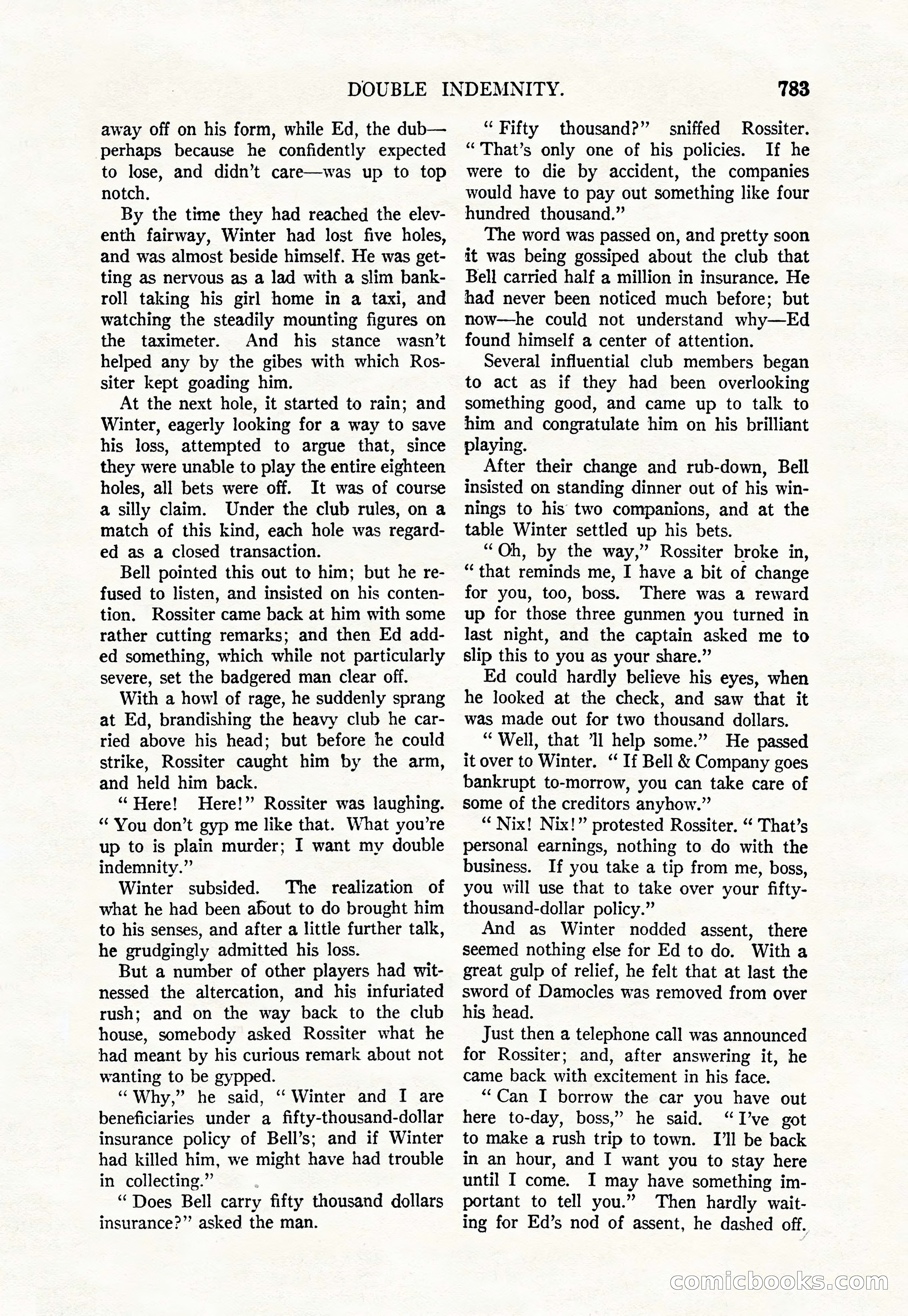 Argosy All-Story Weekly, June 4, 1927 — page 153 of 176