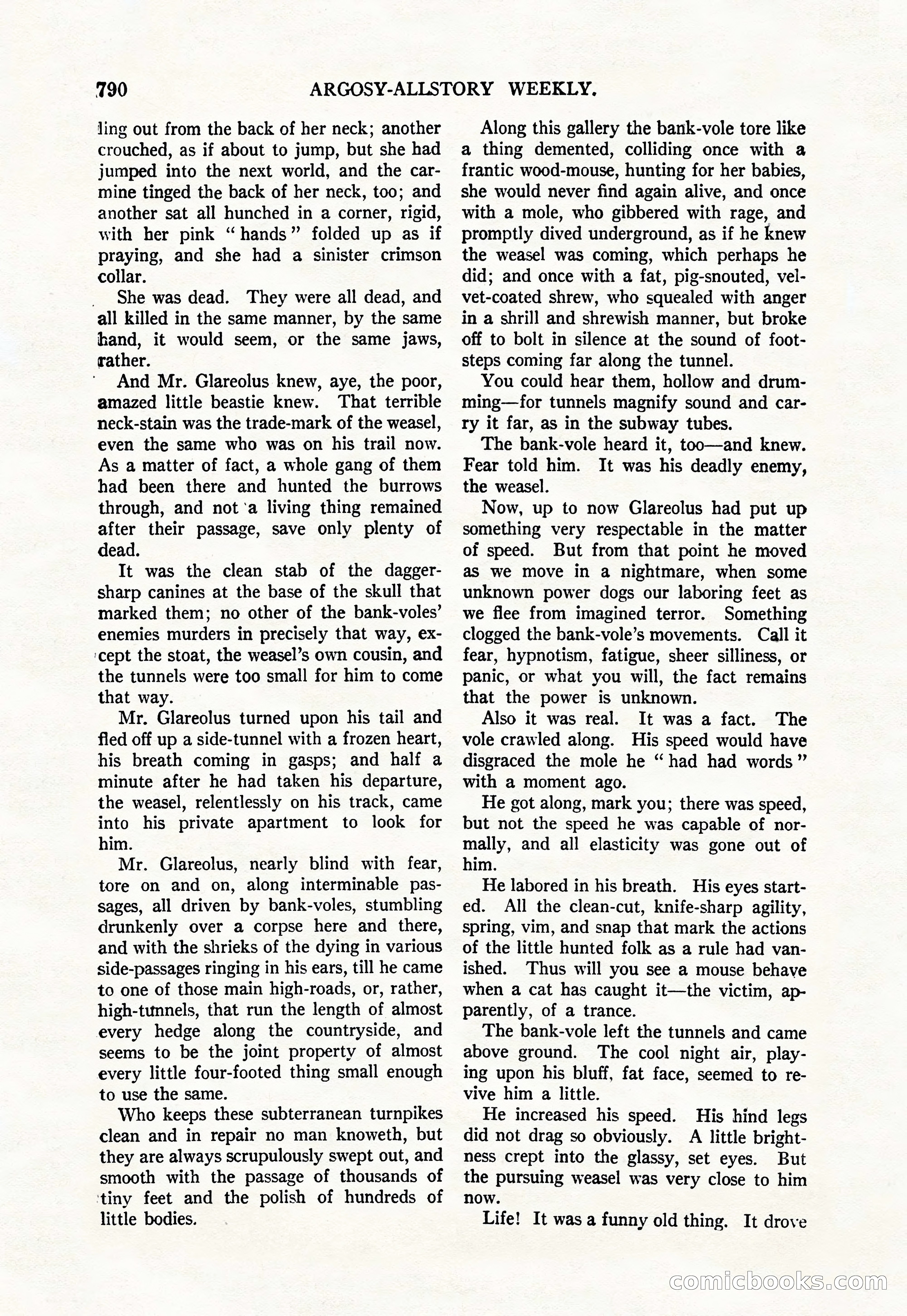 Argosy All-Story Weekly, June 4, 1927 — page 160 of 176