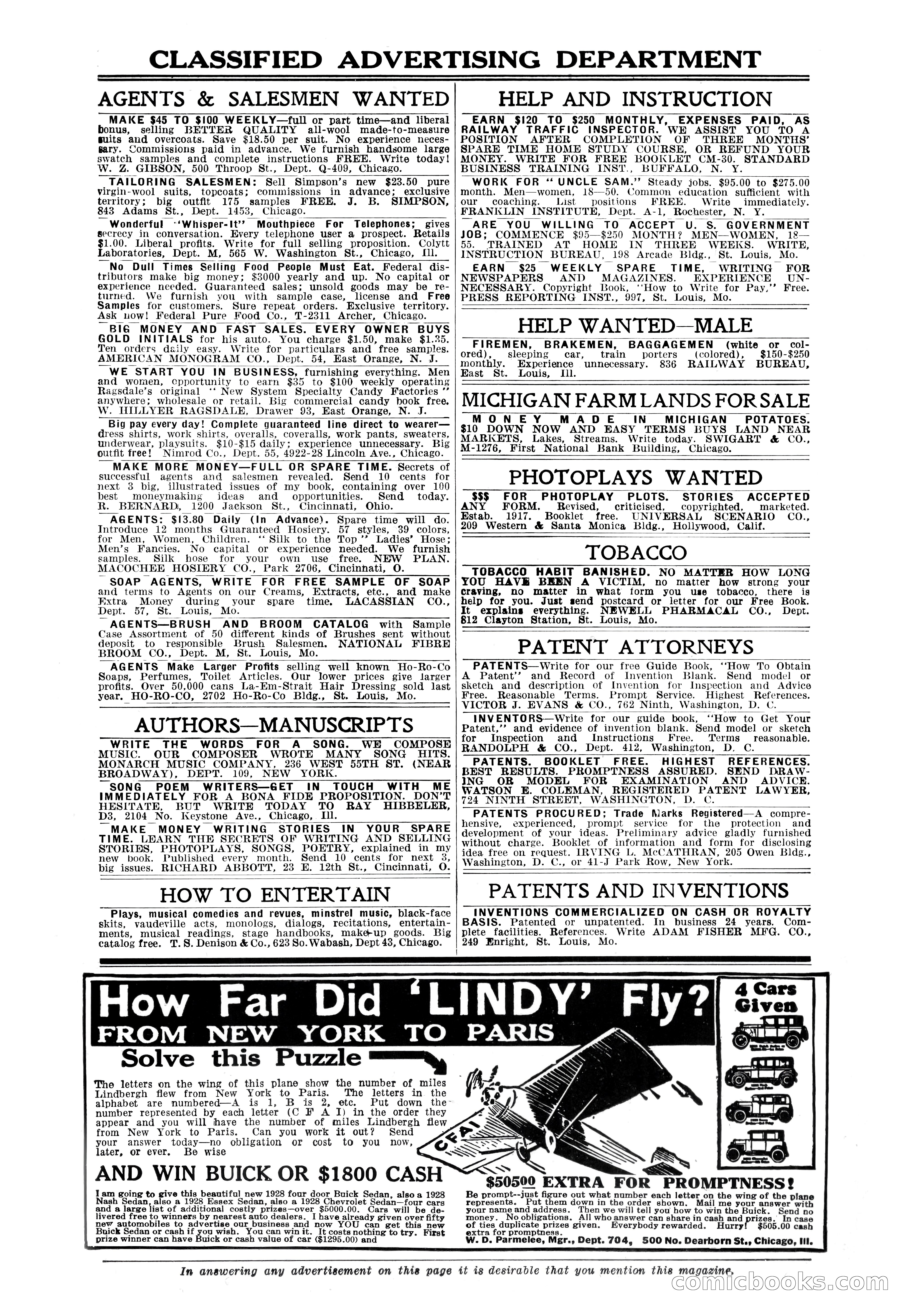 Argosy All-Story Weekly, March 17, 1928 — page 2 of 164