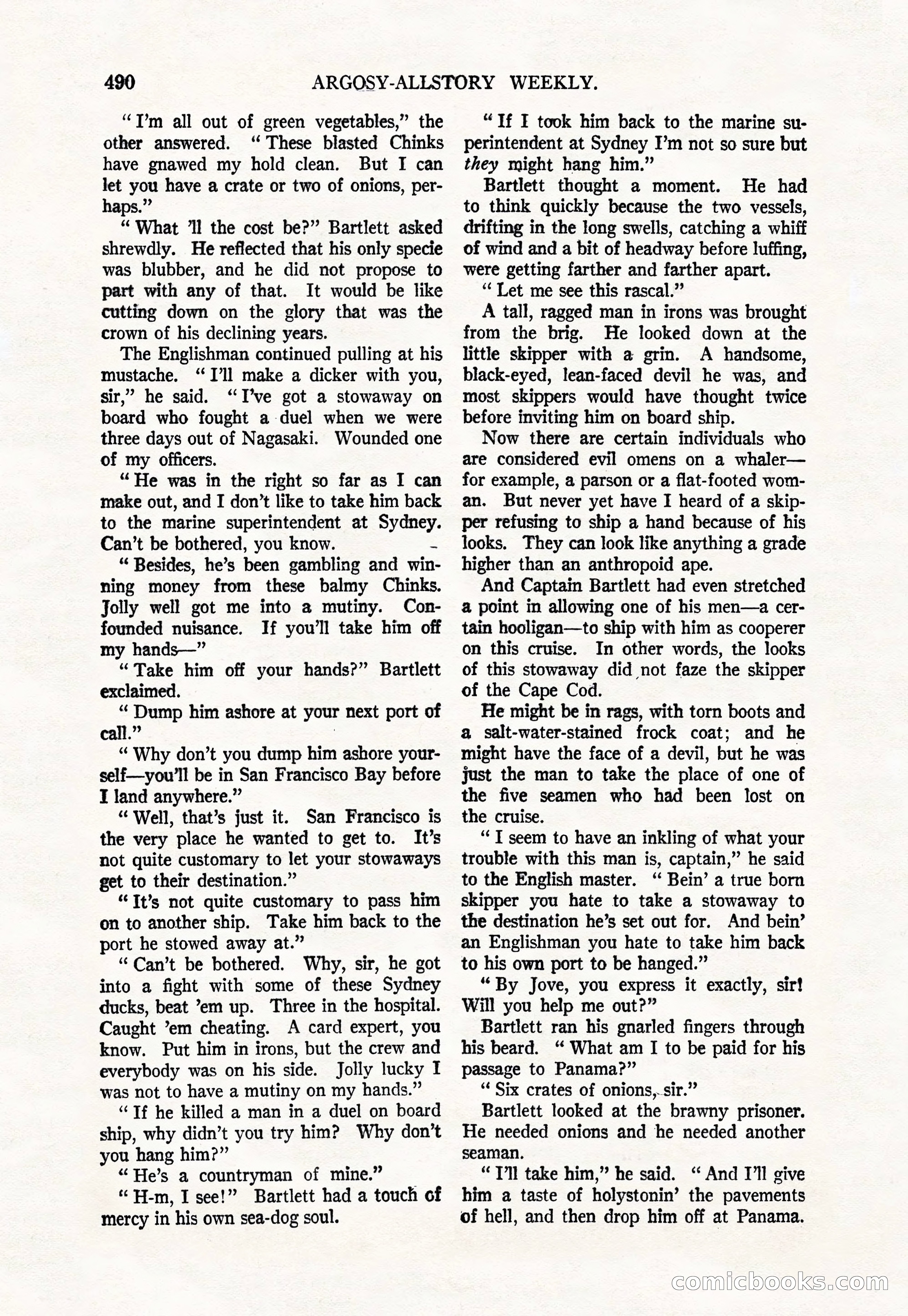 Argosy All-Story Weekly, March 17, 1928 — page 12 of 164