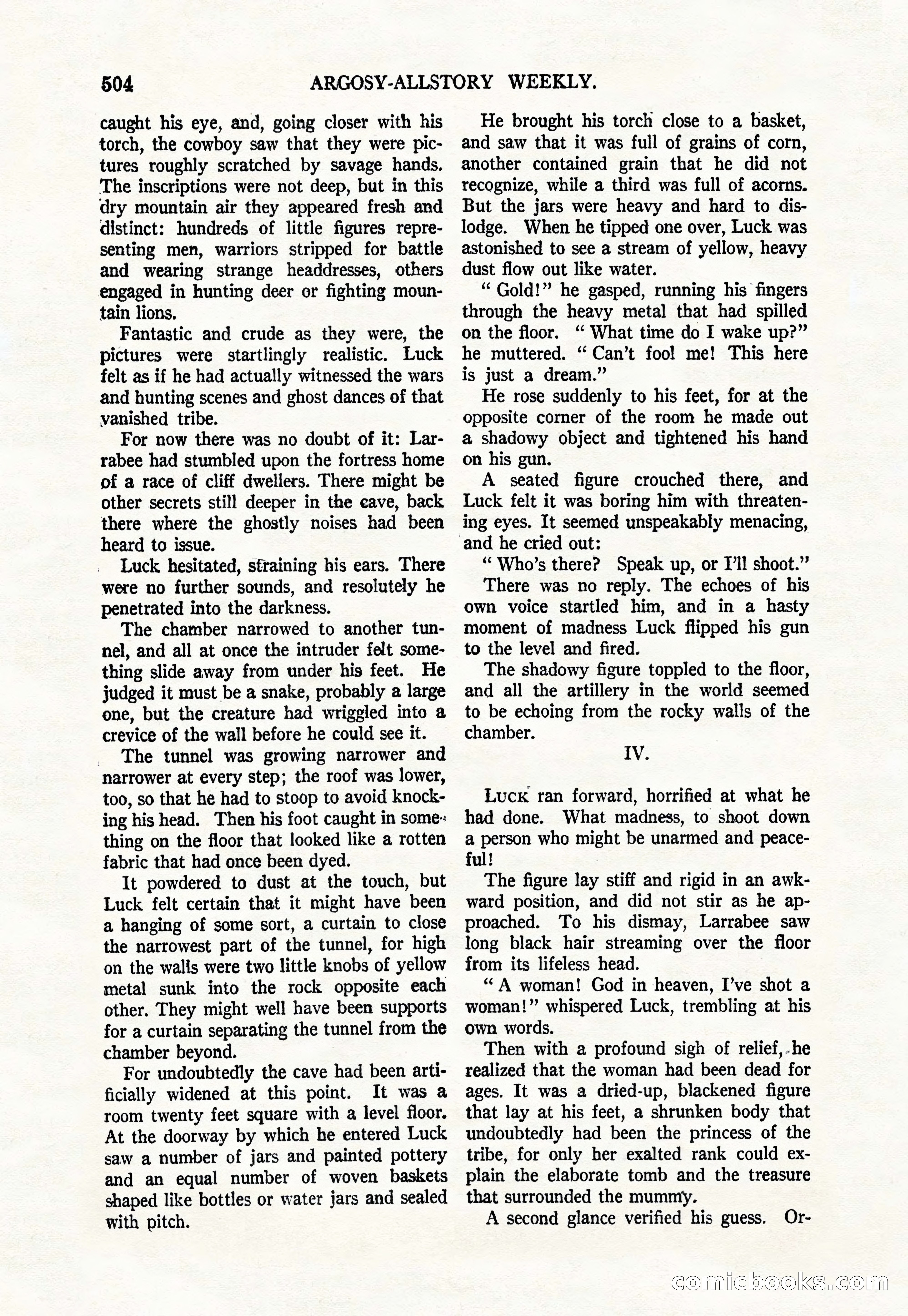 Argosy All-Story Weekly, March 17, 1928 — page 26 of 164