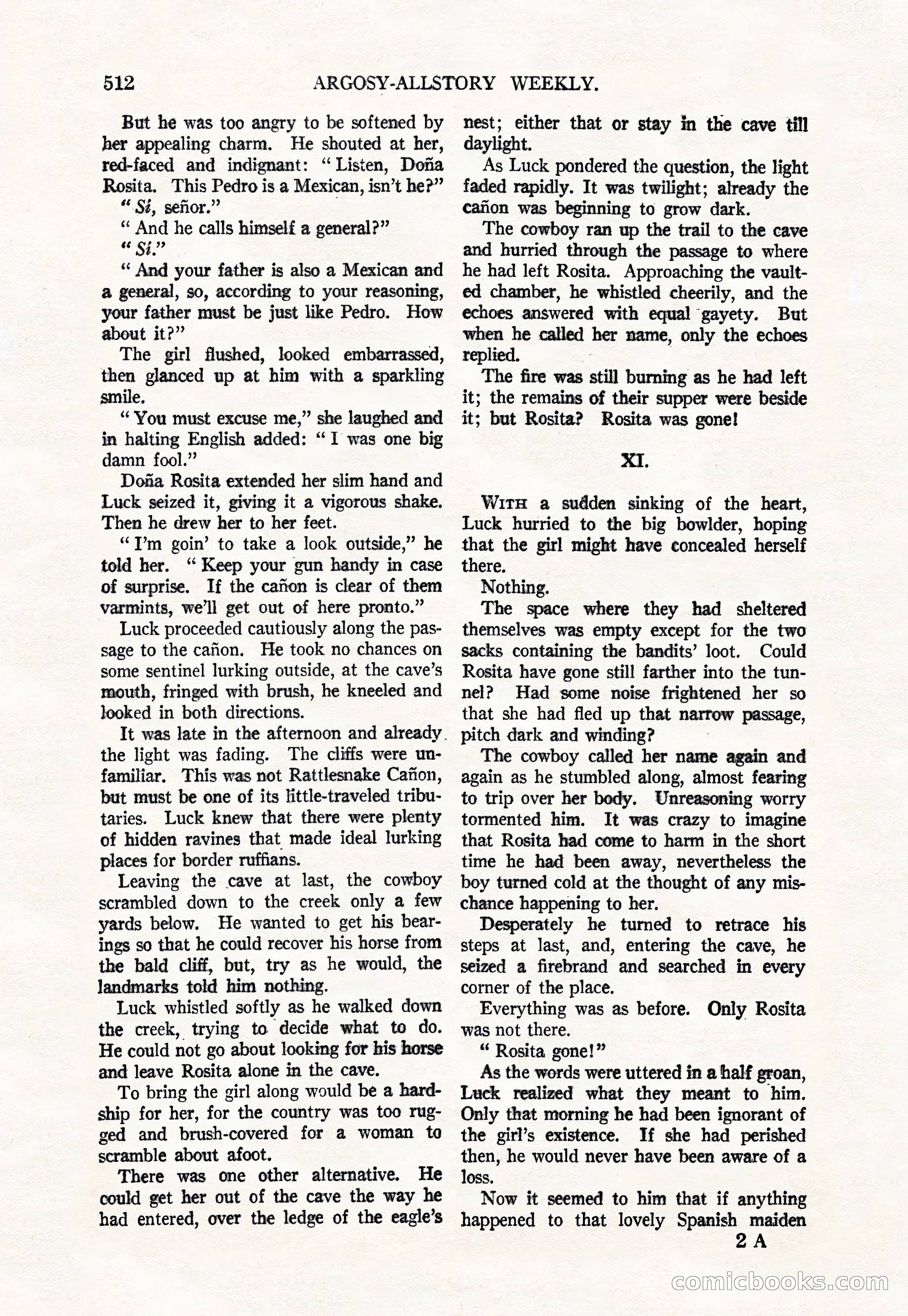 Argosy All-Story Weekly, March 17, 1928 — page 34 of 164