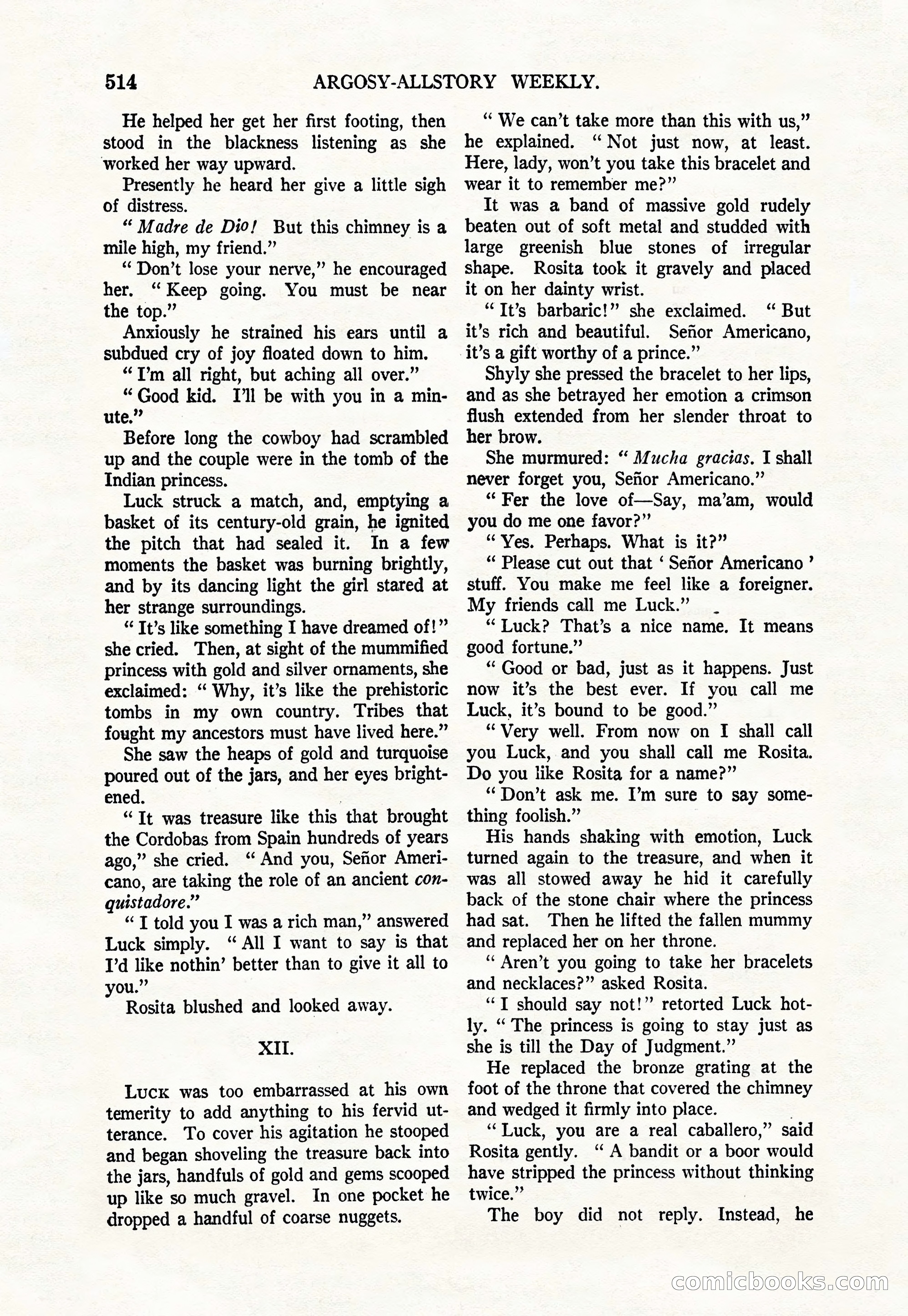 Argosy All-Story Weekly, March 17, 1928 — page 36 of 164