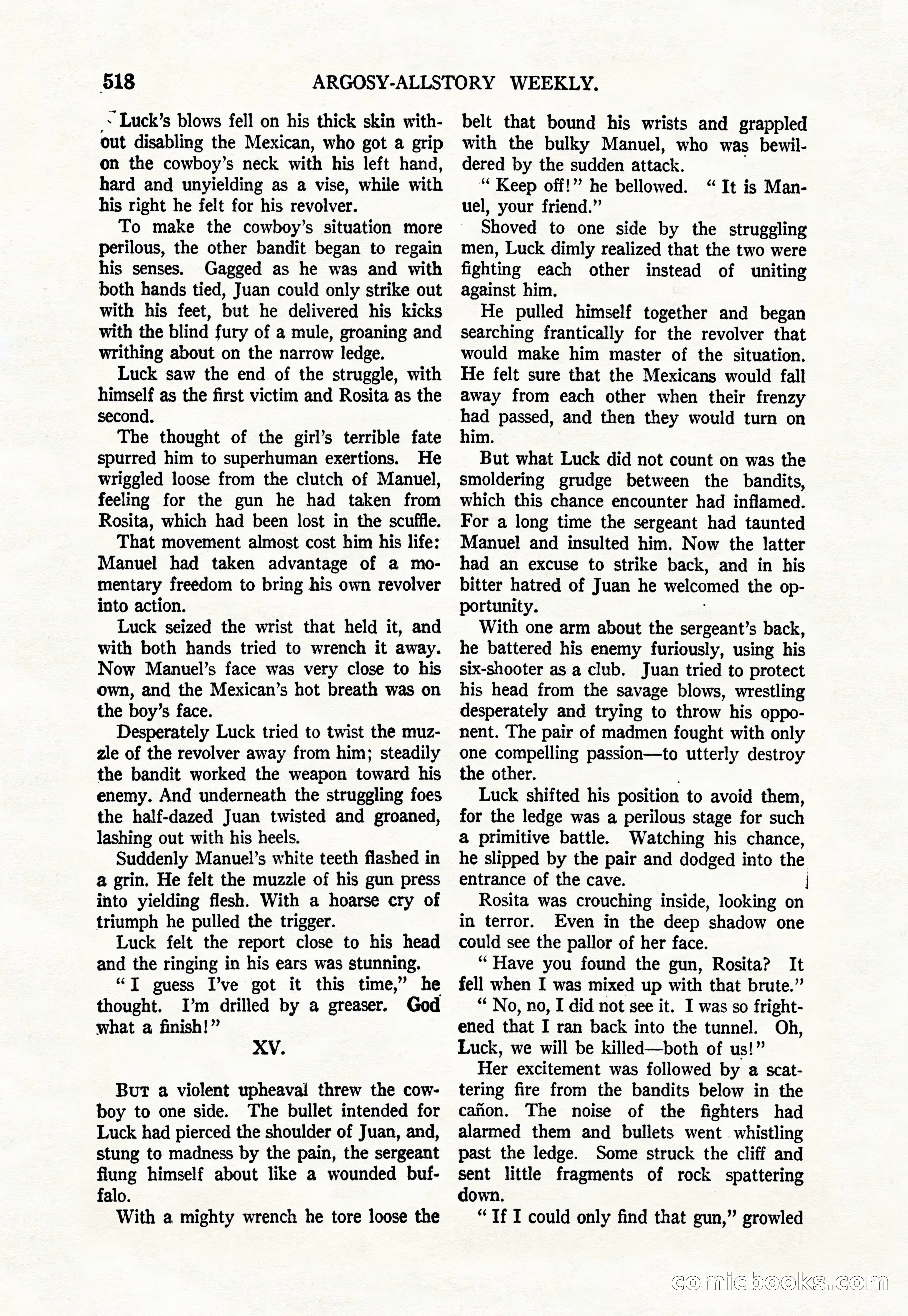 Argosy All-Story Weekly, March 17, 1928 — page 40 of 164