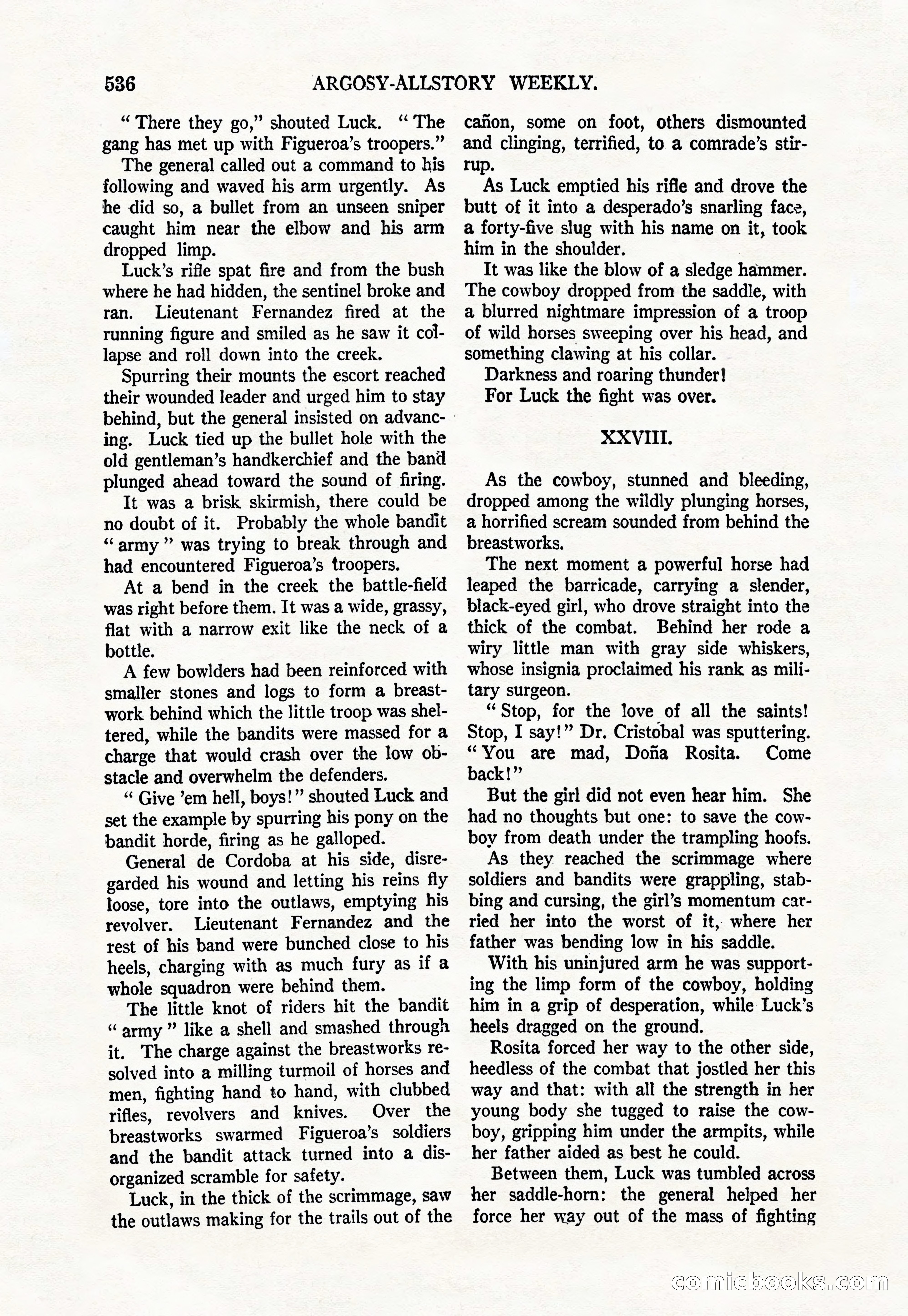 Argosy All-Story Weekly, March 17, 1928 — page 58 of 164
