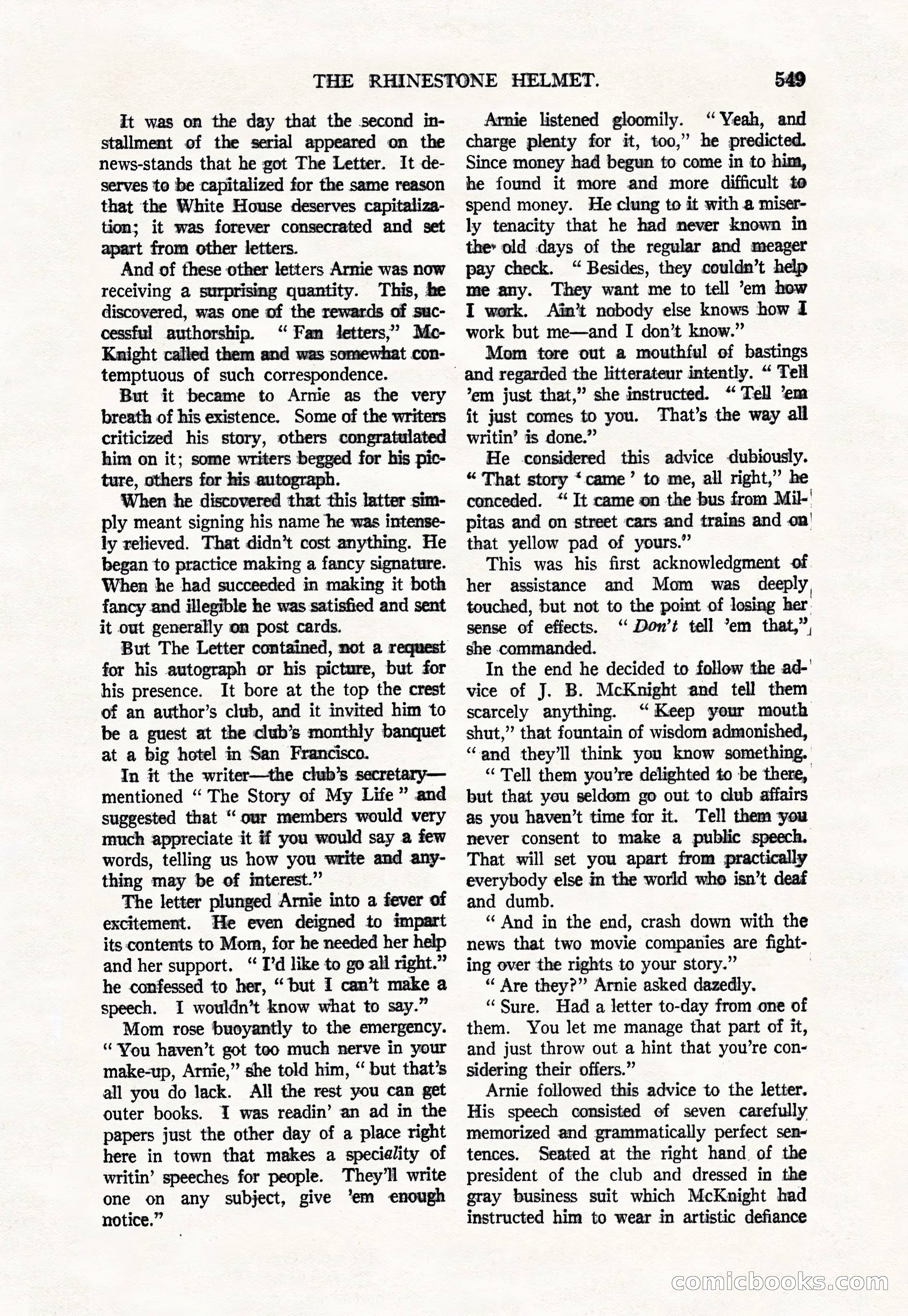 Argosy All-Story Weekly, March 17, 1928 — page 71 of 164