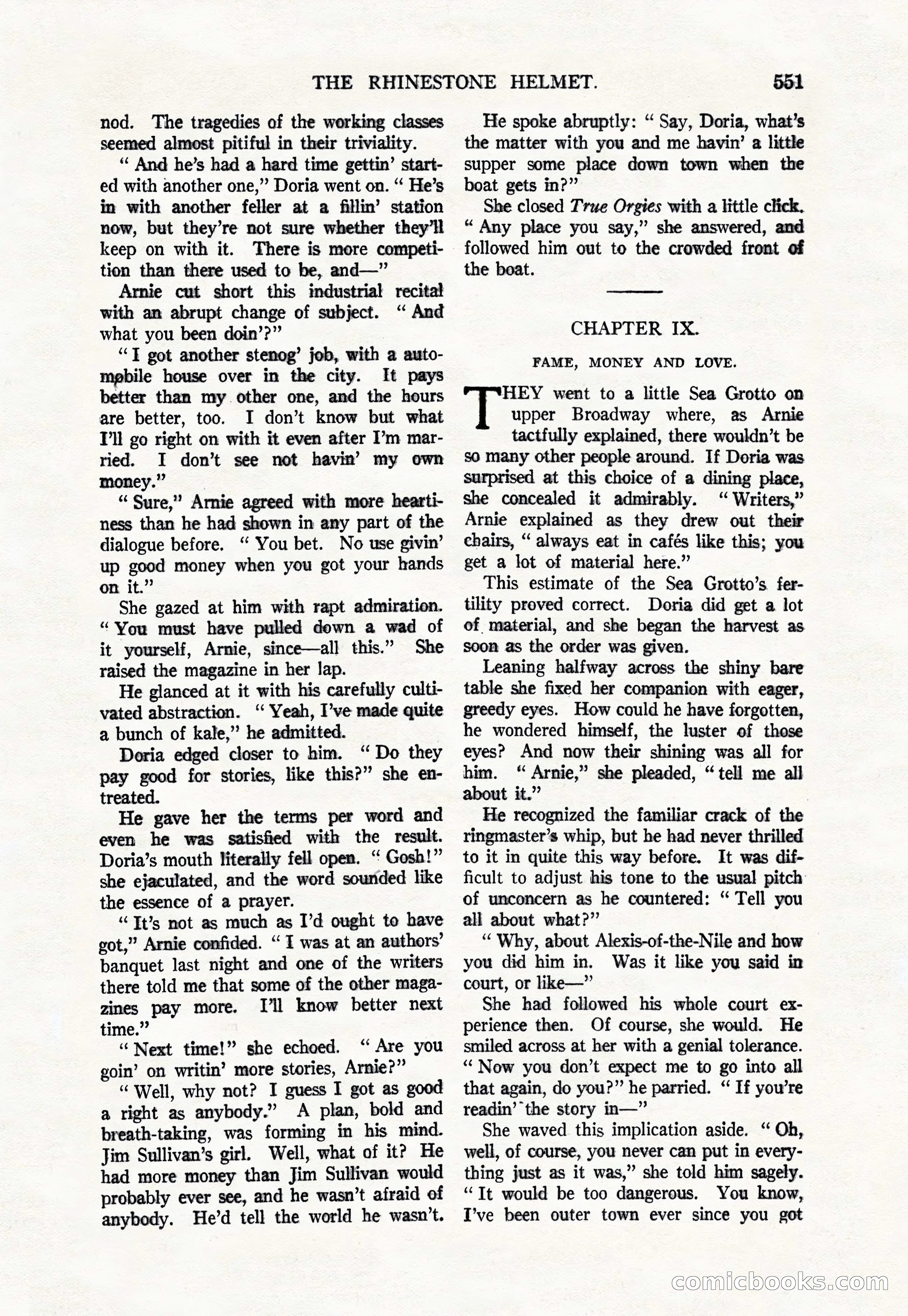 Argosy All-Story Weekly, March 17, 1928 — page 73 of 164