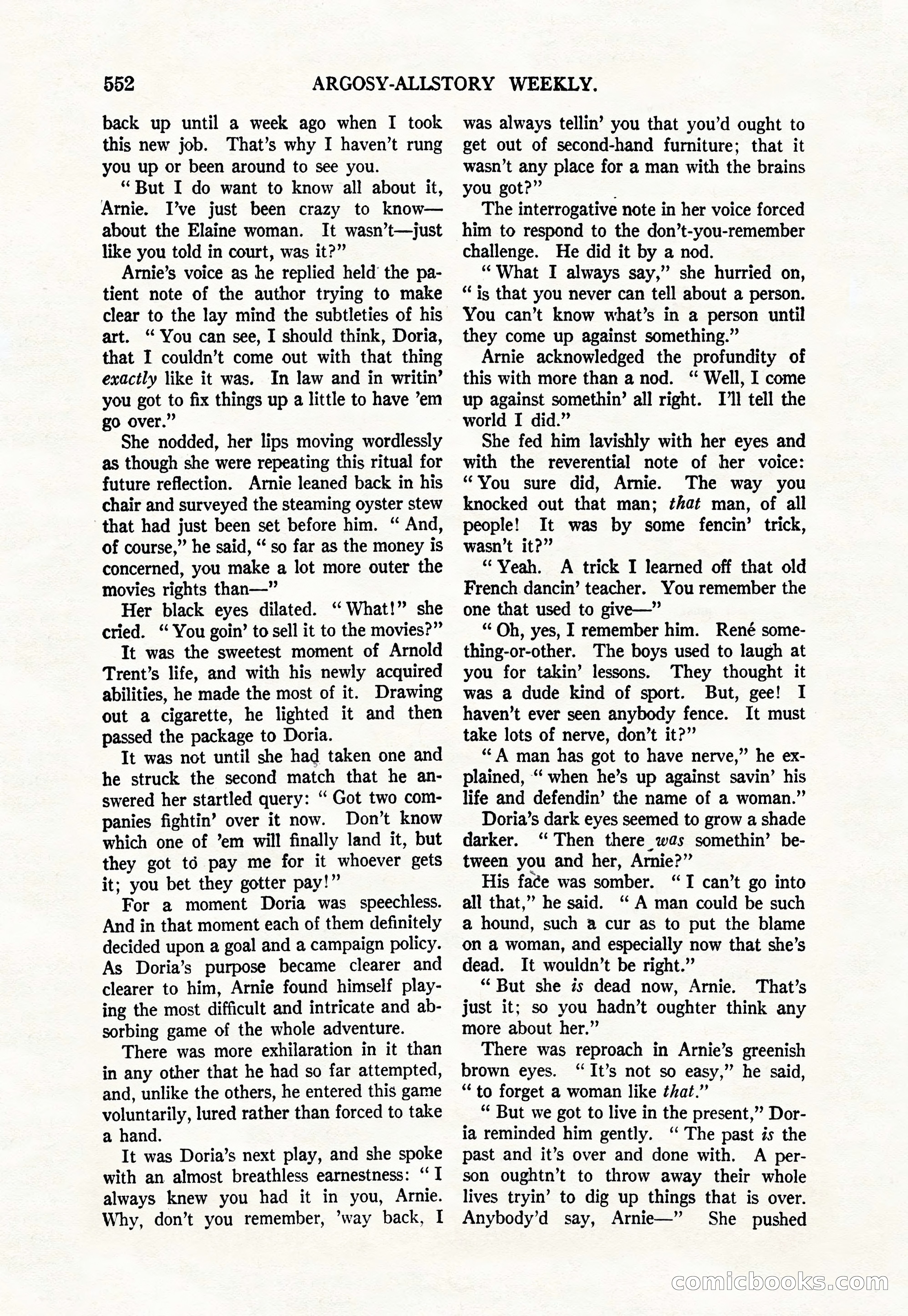 Argosy All-Story Weekly, March 17, 1928 — page 74 of 164