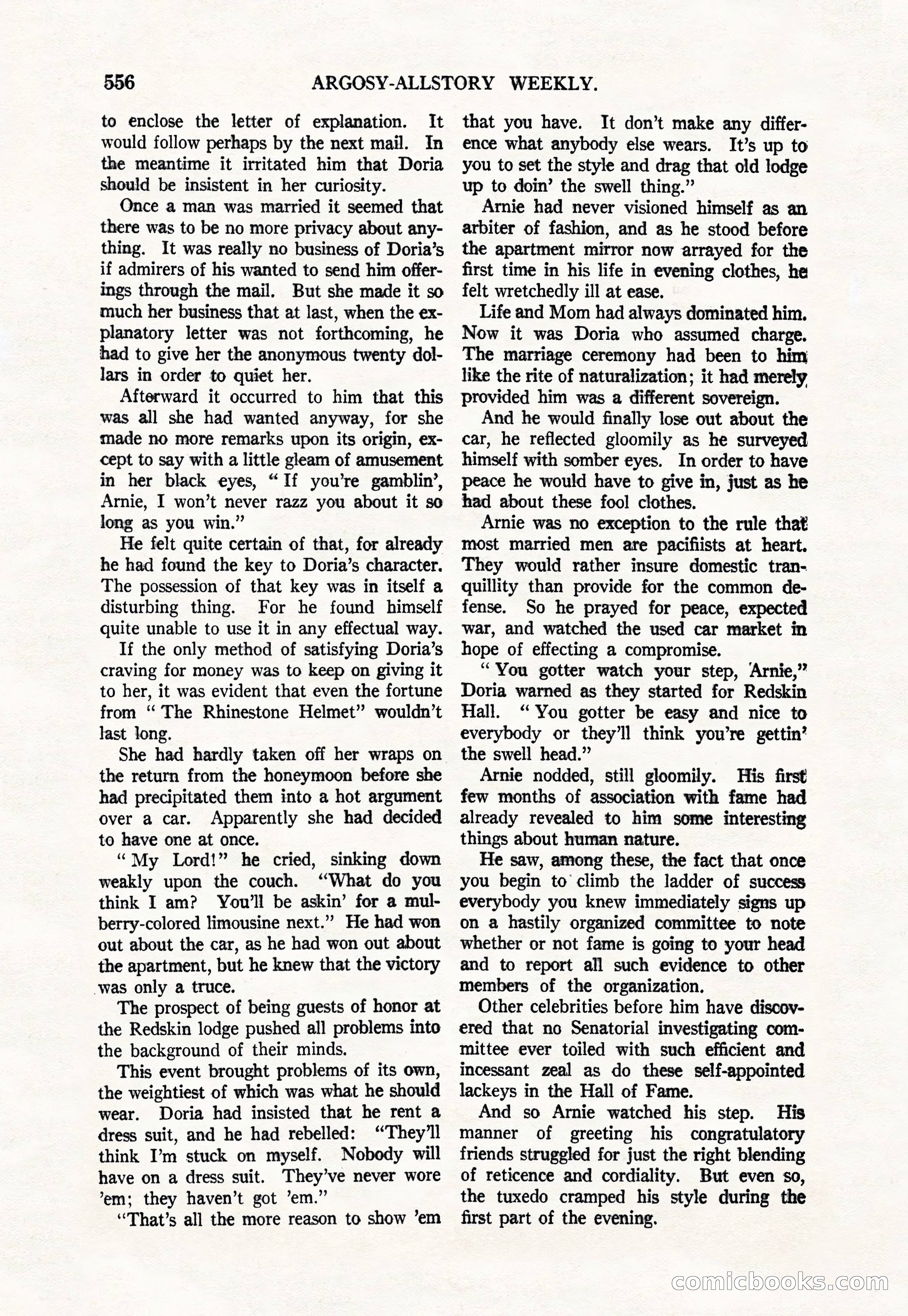 Argosy All-Story Weekly, March 17, 1928 — page 78 of 164