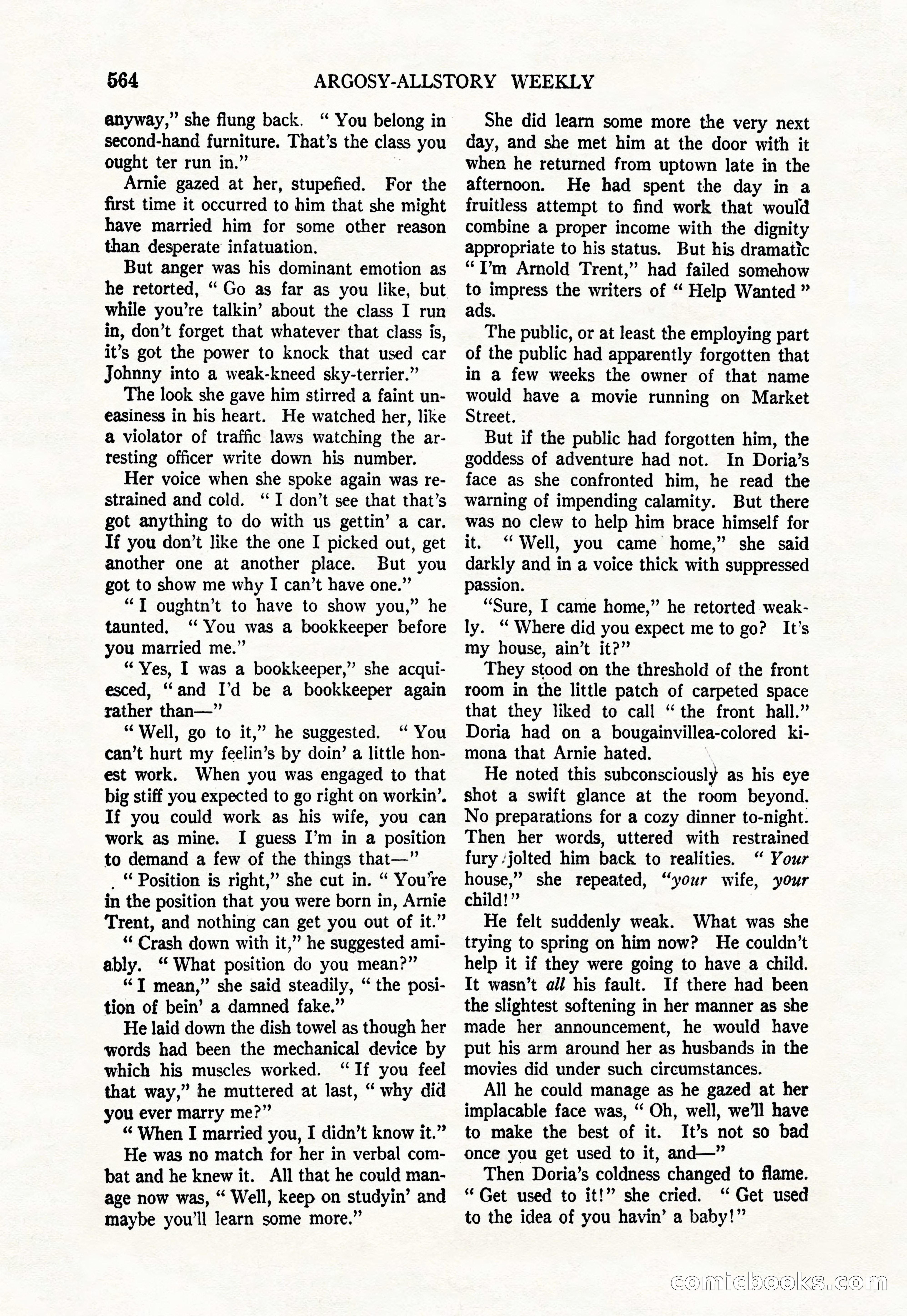 Argosy All-Story Weekly, March 17, 1928 — page 86 of 164