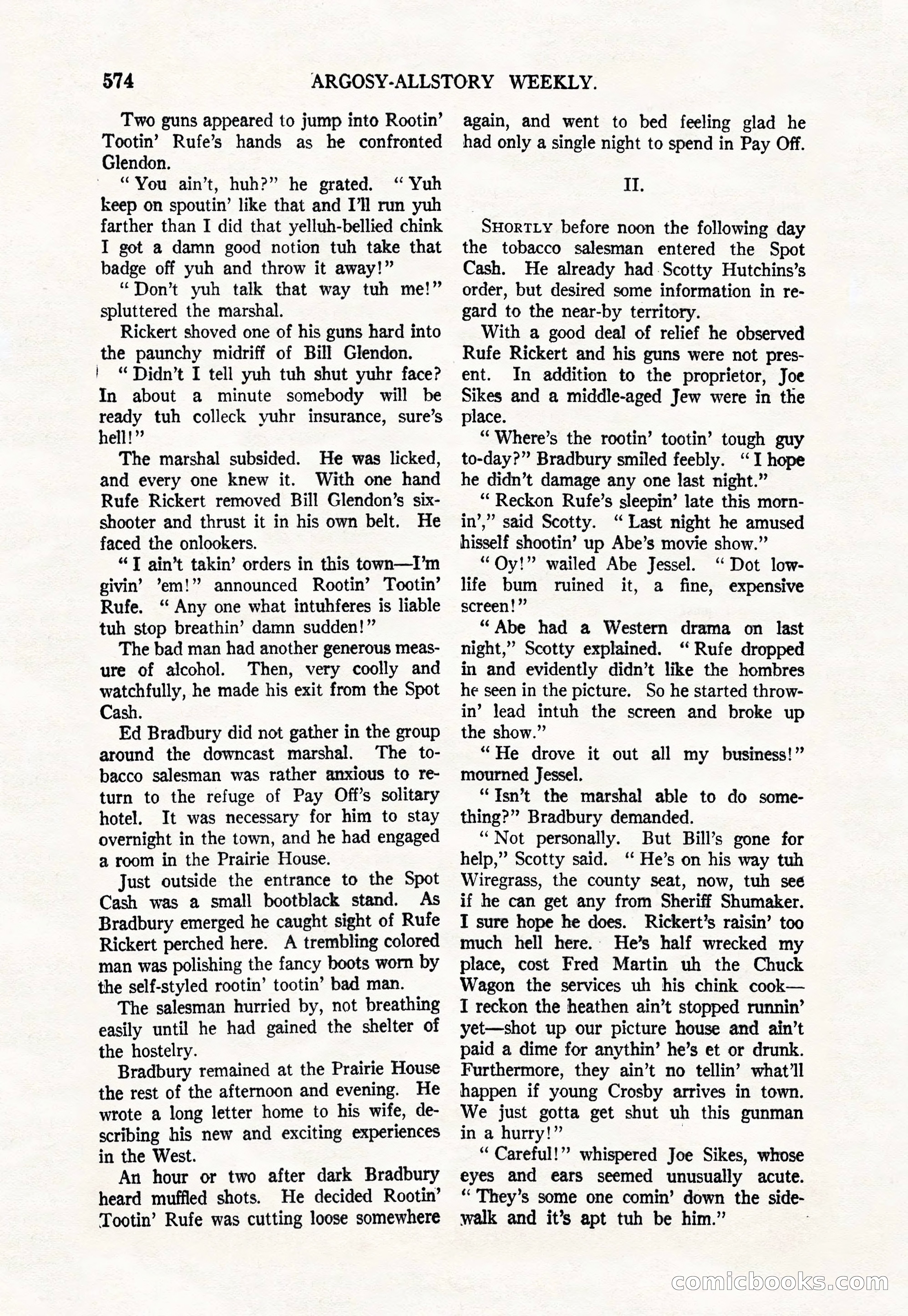Argosy All-Story Weekly, March 17, 1928 — page 96 of 164