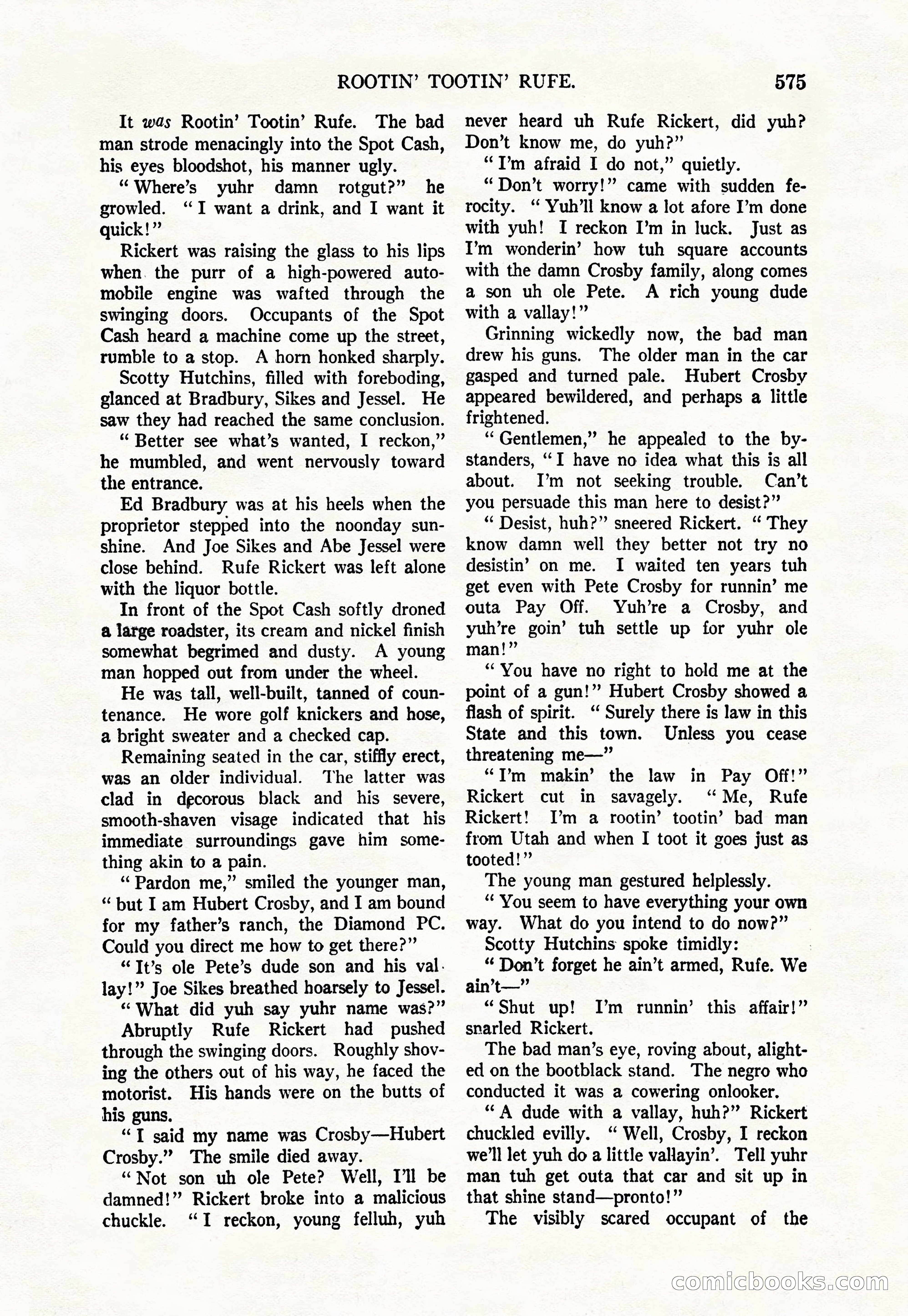 Argosy All-Story Weekly, March 17, 1928 — page 97 of 164