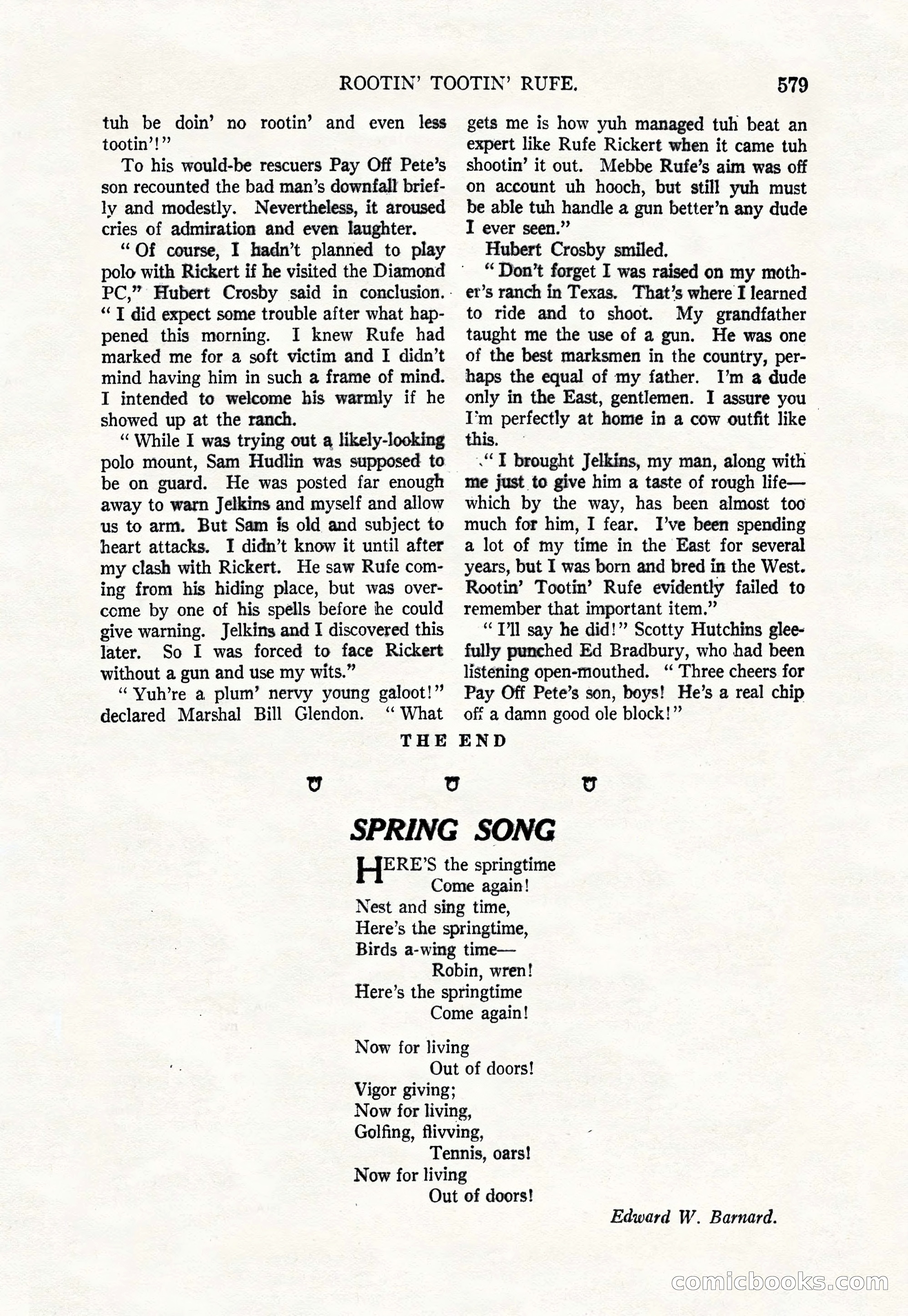 Argosy All-Story Weekly, March 17, 1928 — page 101 of 164