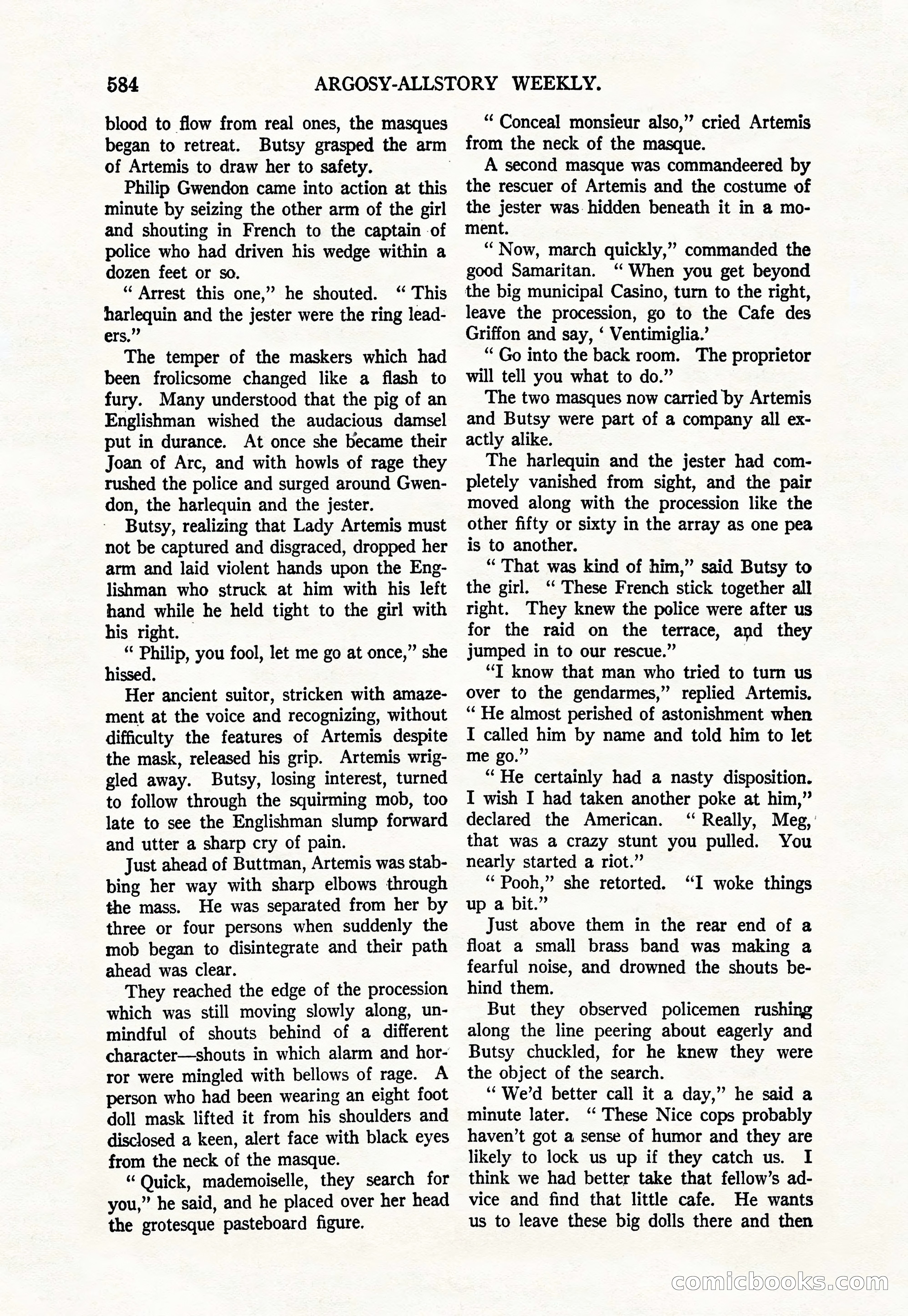 Argosy All-Story Weekly, March 17, 1928 — page 106 of 164