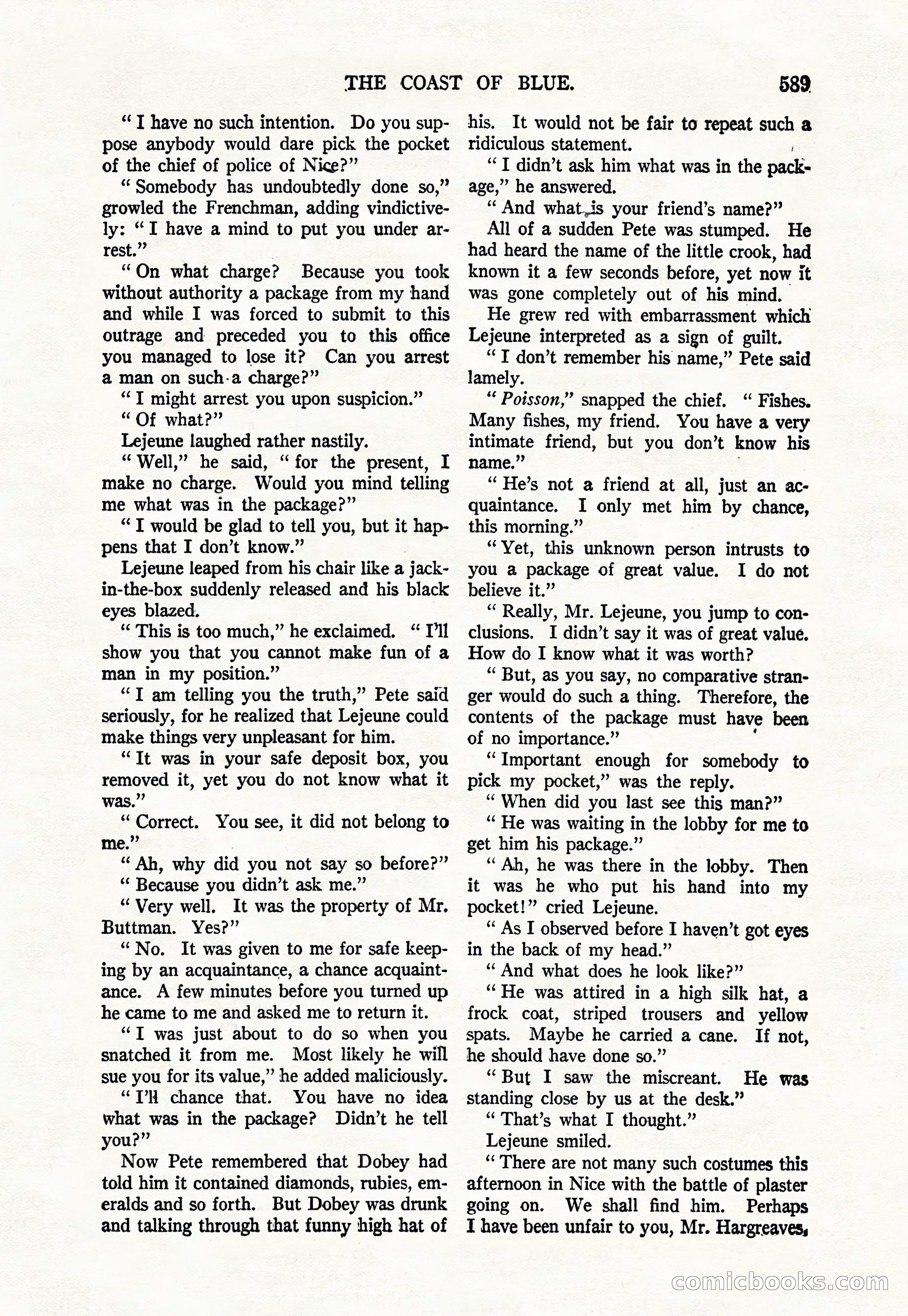 Argosy All-Story Weekly, March 17, 1928 — page 111 of 164