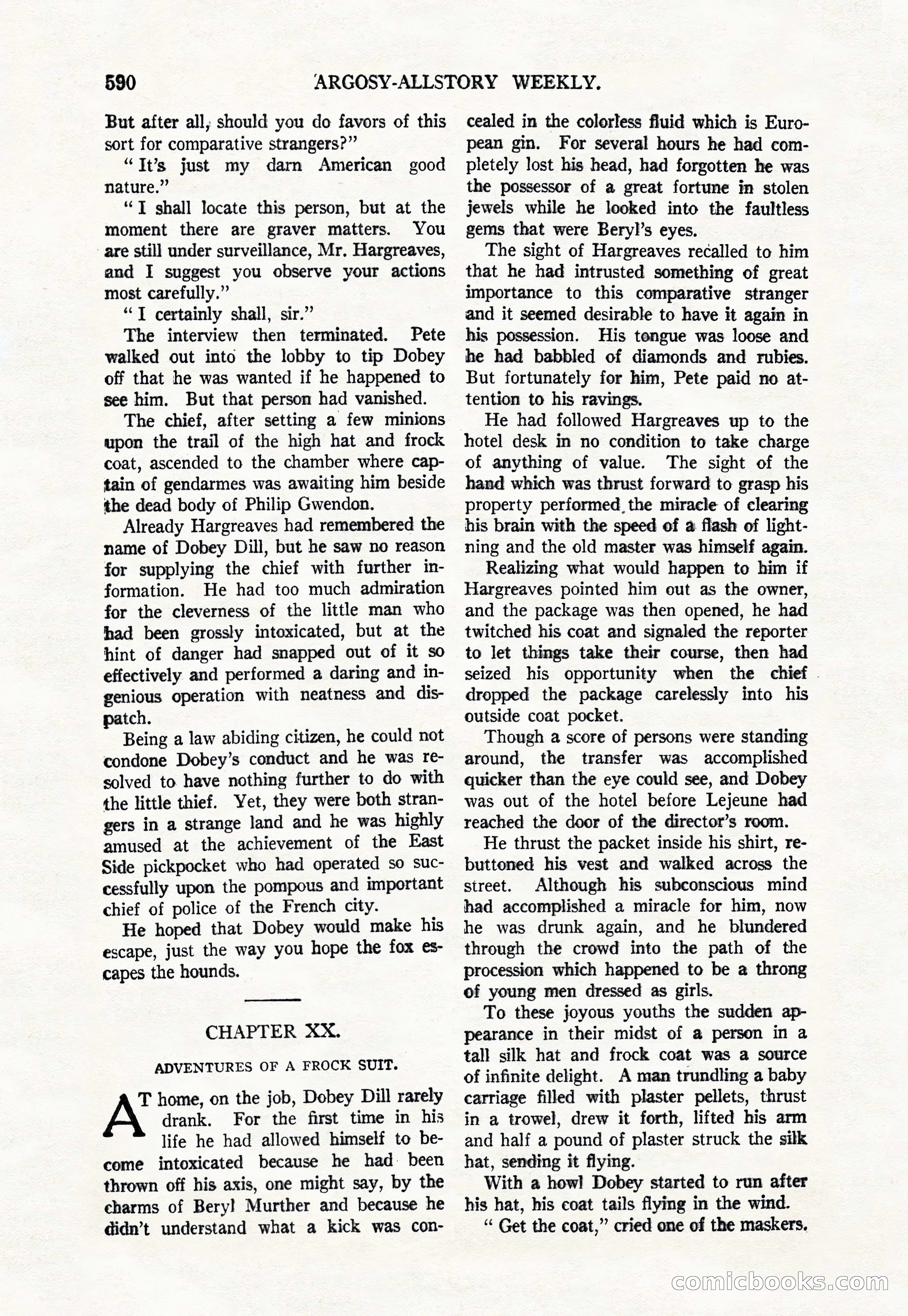 Argosy All-Story Weekly, March 17, 1928 — page 112 of 164