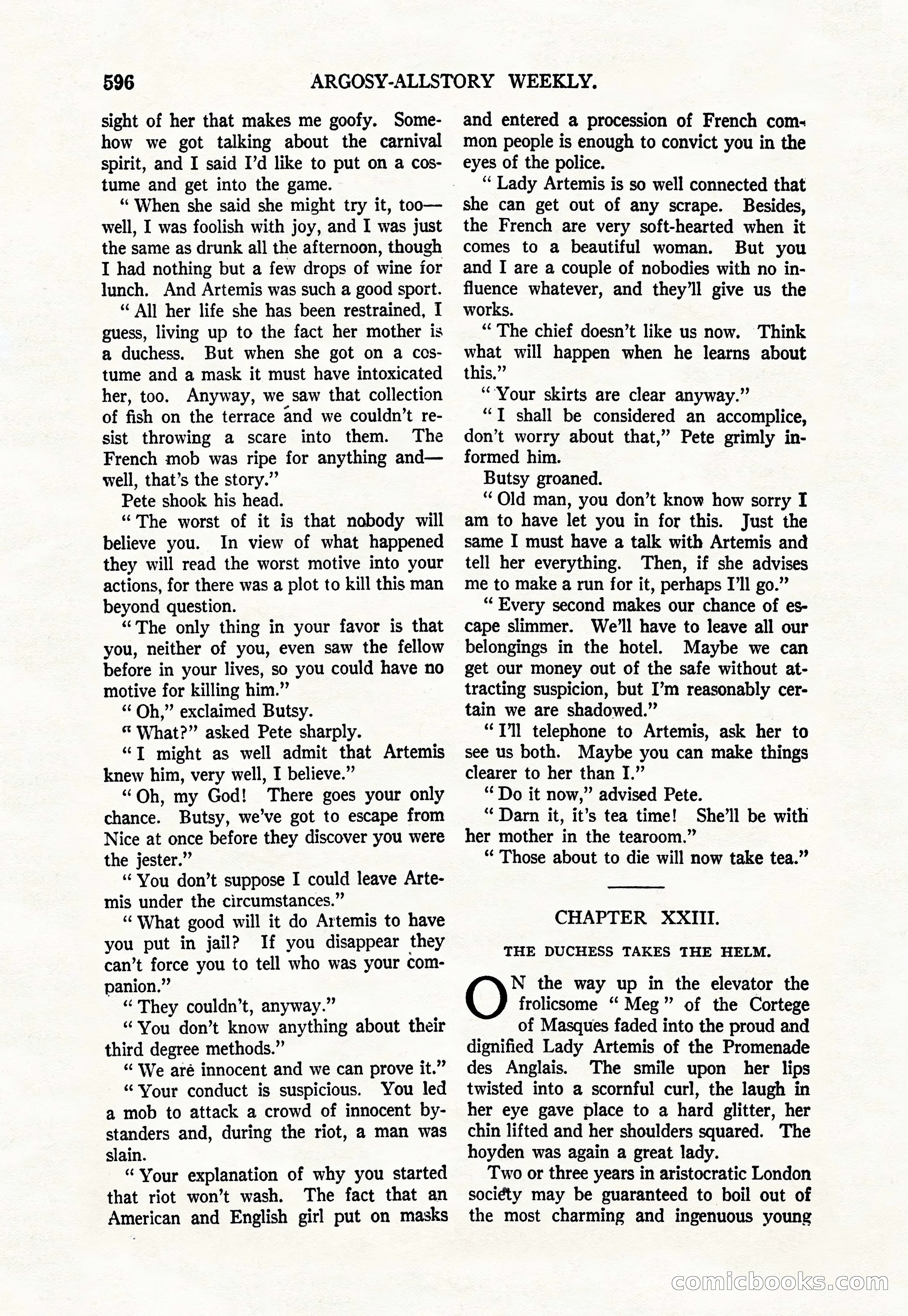 Argosy All-Story Weekly, March 17, 1928 — page 118 of 164