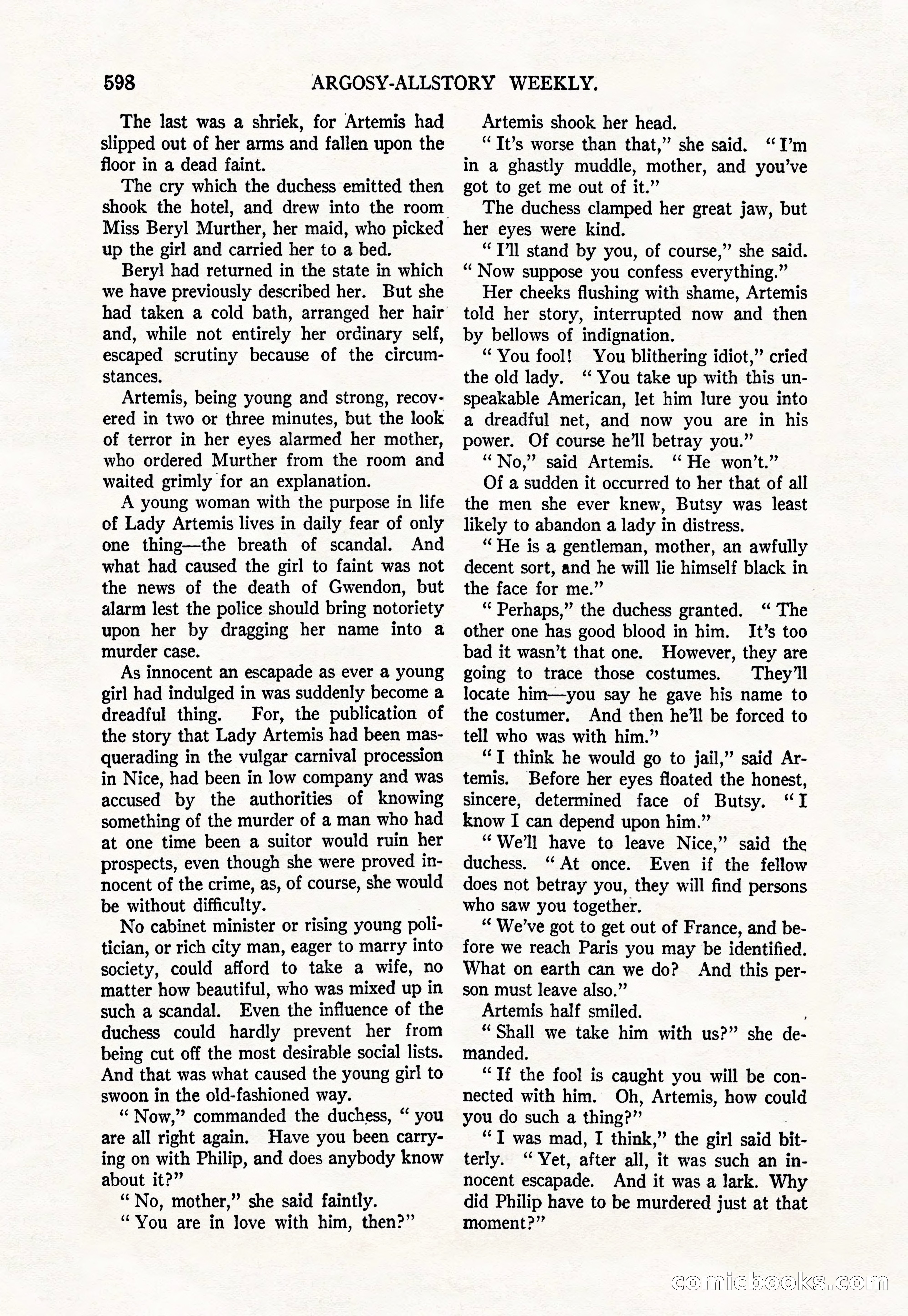 Argosy All-Story Weekly, March 17, 1928 — page 120 of 164
