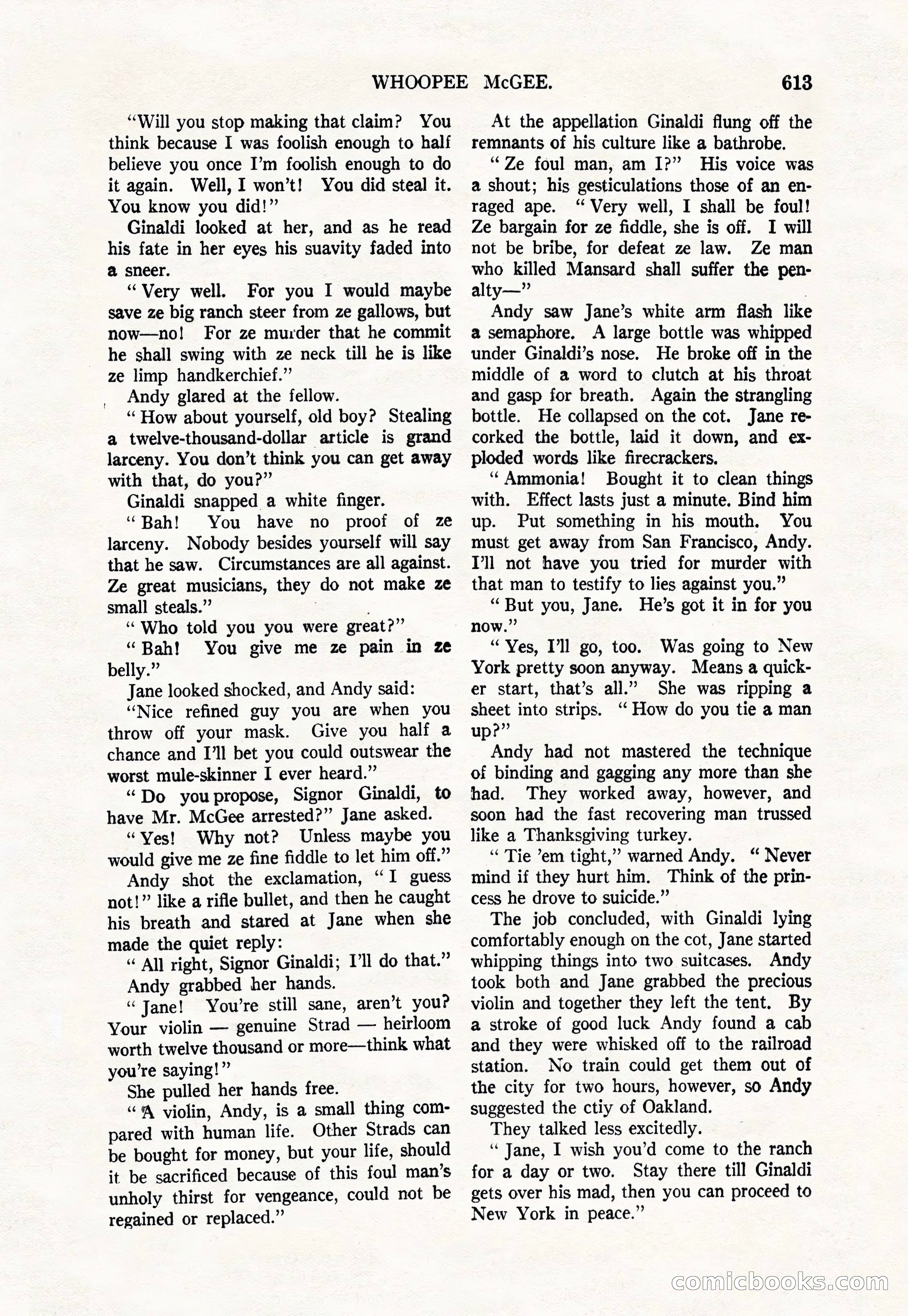 Argosy All-Story Weekly, March 17, 1928 — page 135 of 164