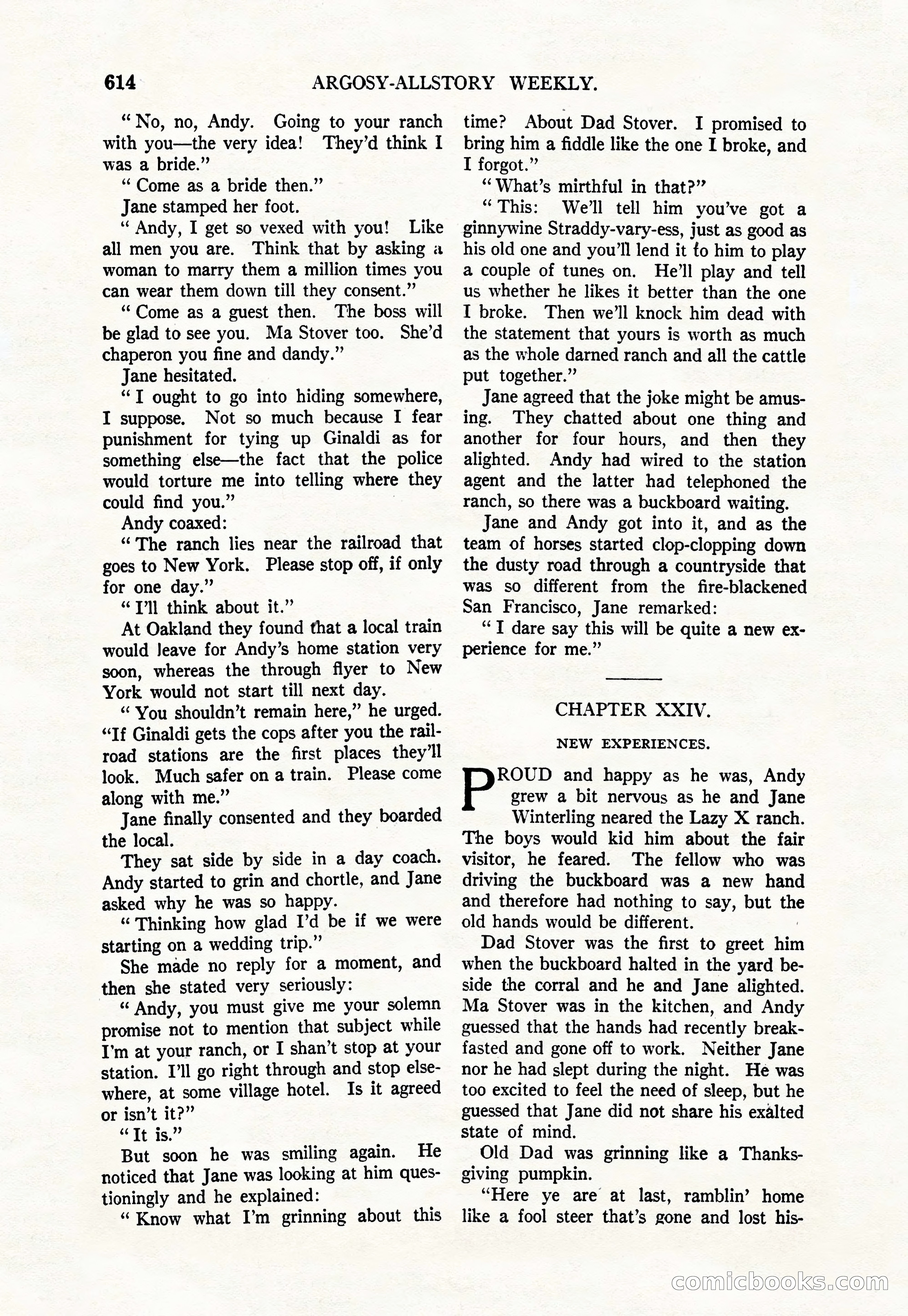Argosy All-Story Weekly, March 17, 1928 — page 136 of 164