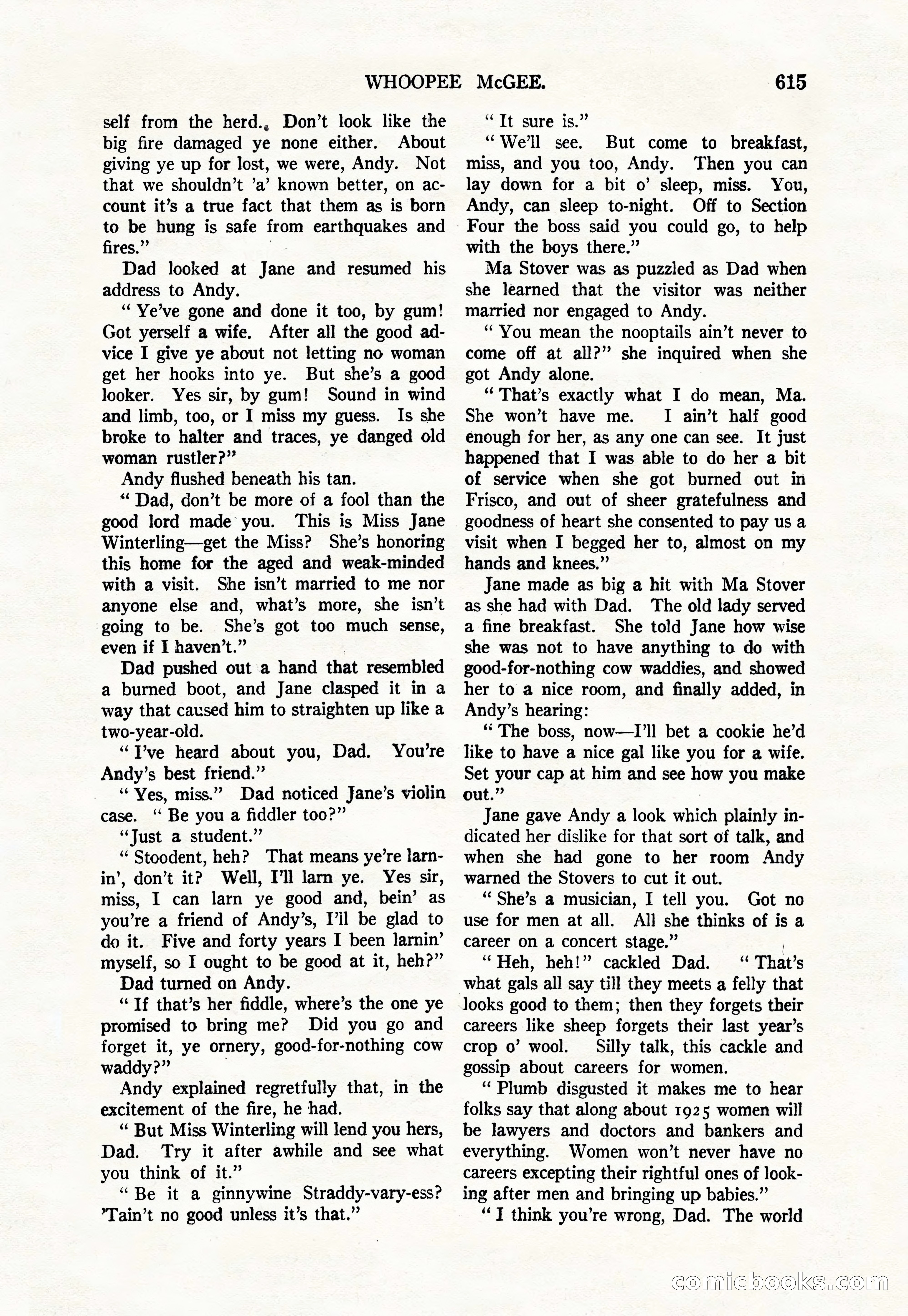 Argosy All-Story Weekly, March 17, 1928 — page 137 of 164