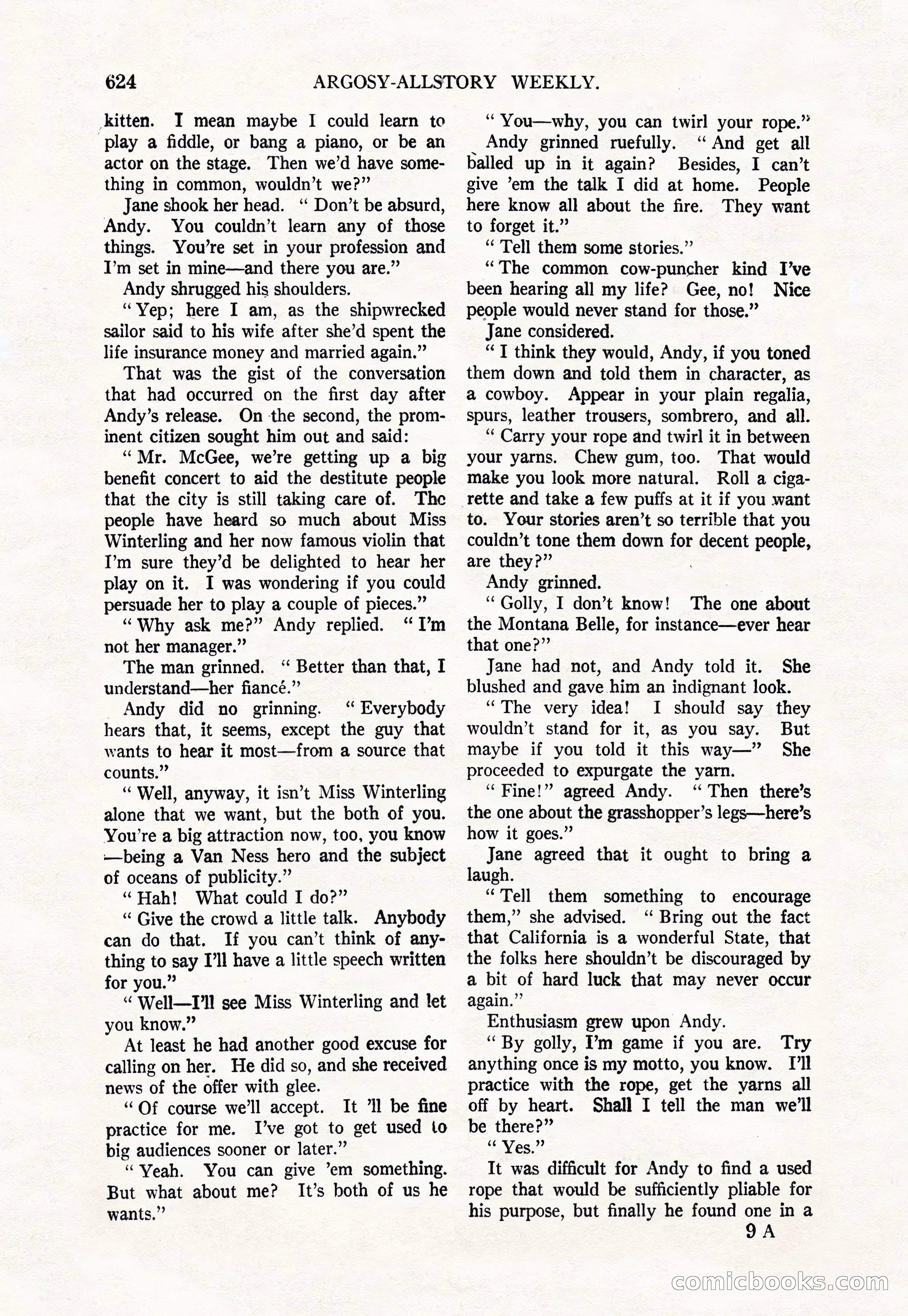 Argosy All-Story Weekly, March 17, 1928 — page 146 of 164