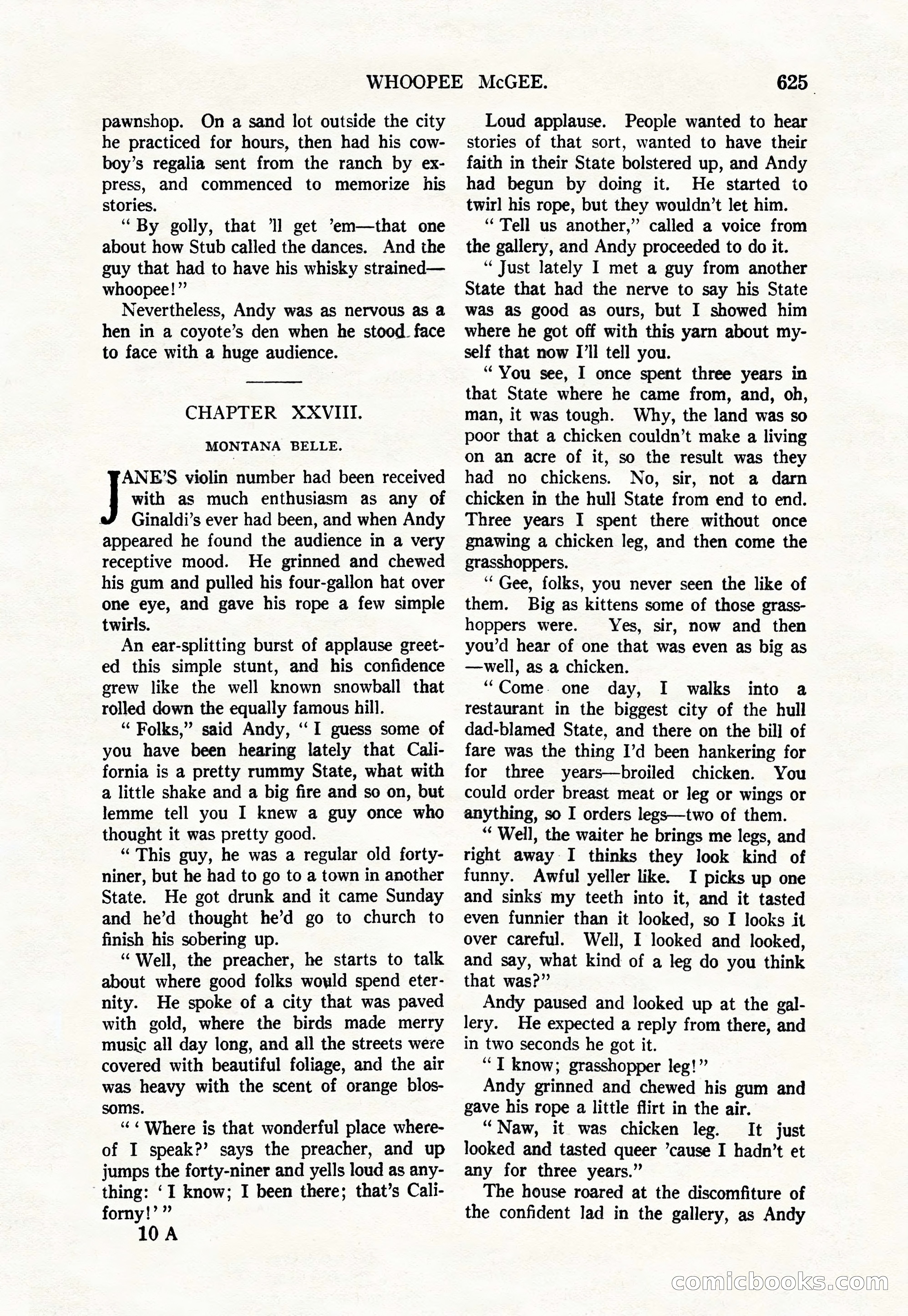 Argosy All-Story Weekly, March 17, 1928 — page 147 of 164
