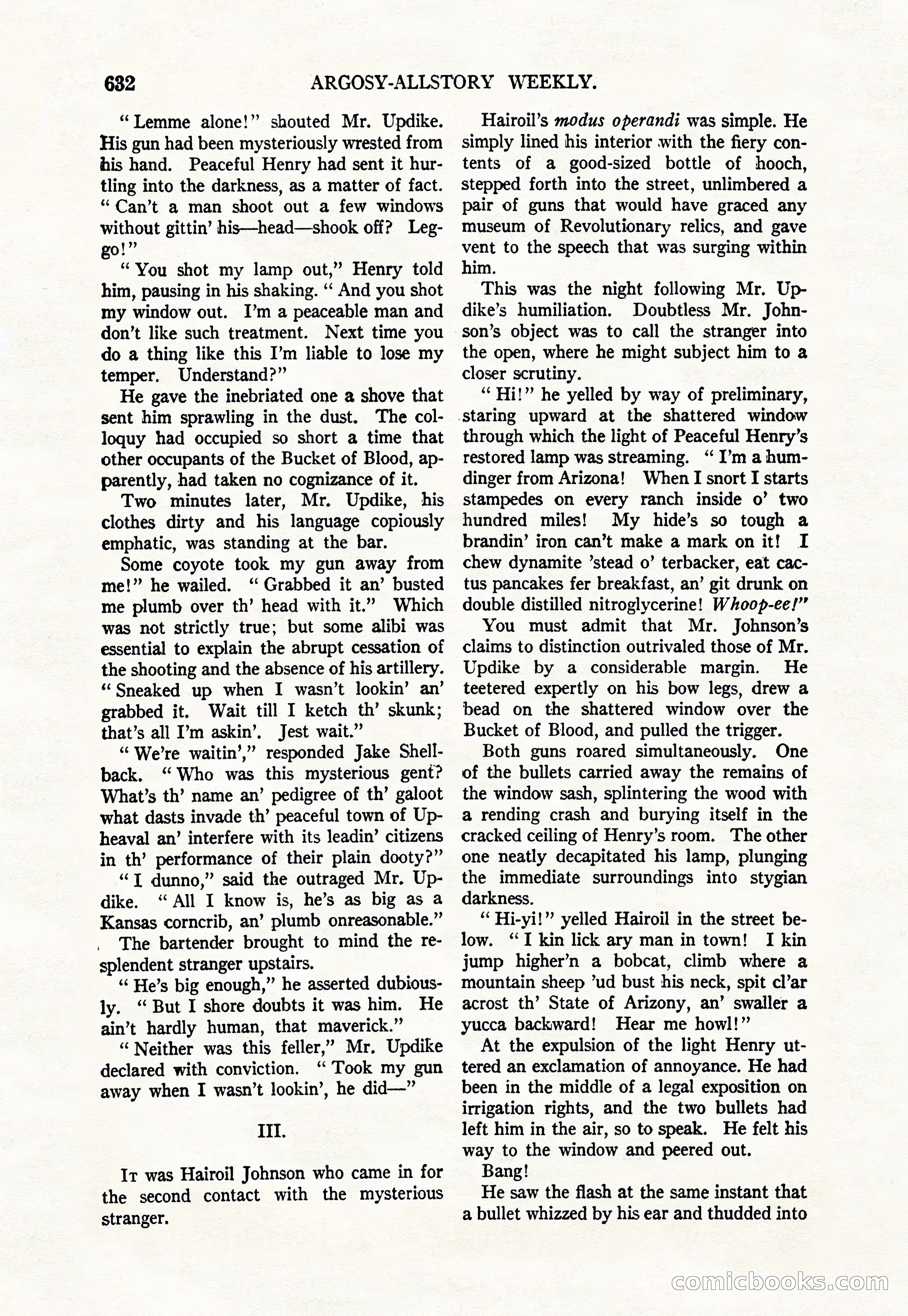 Argosy All-Story Weekly, March 17, 1928 — page 154 of 164