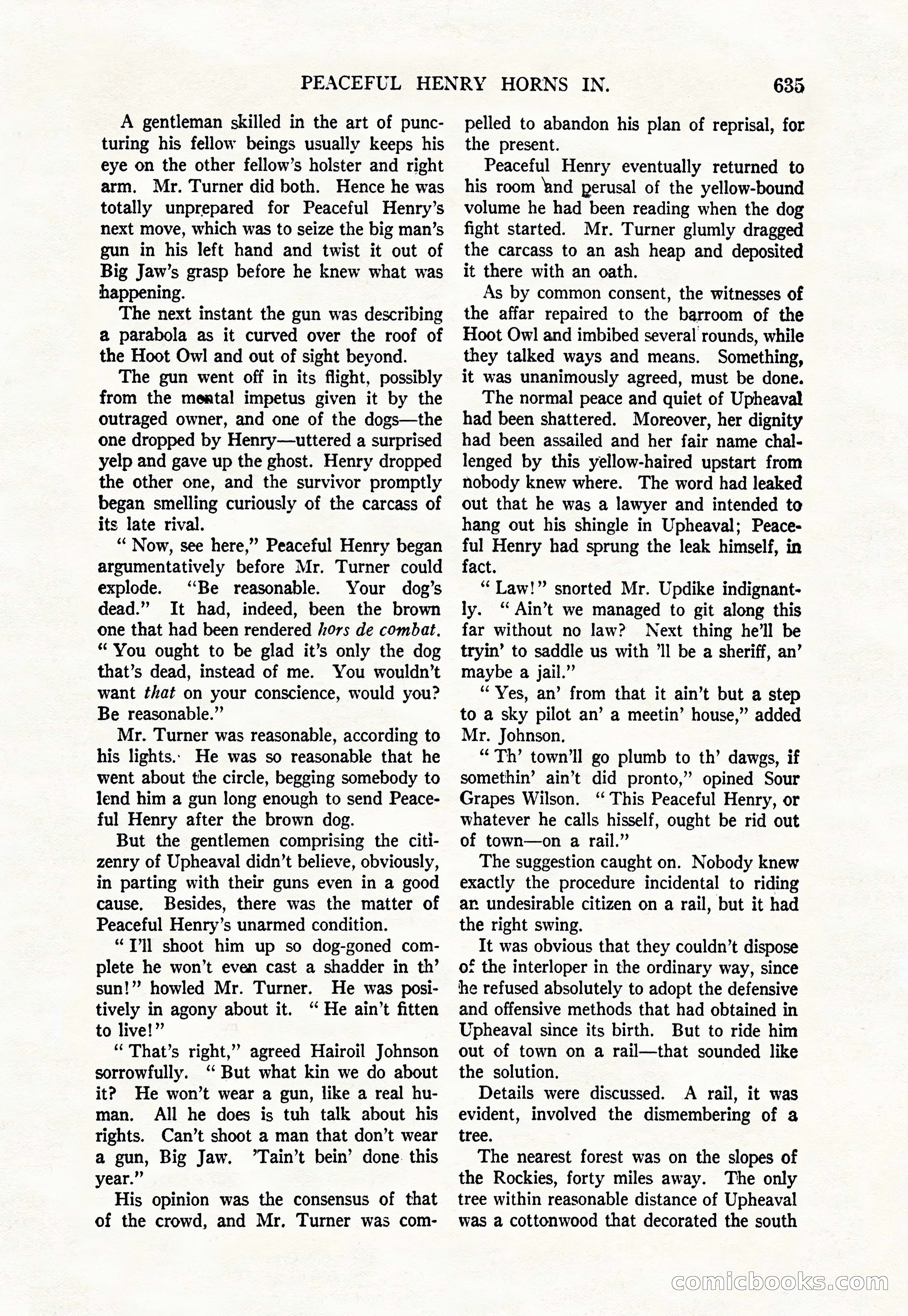 Argosy All-Story Weekly, March 17, 1928 — page 157 of 164