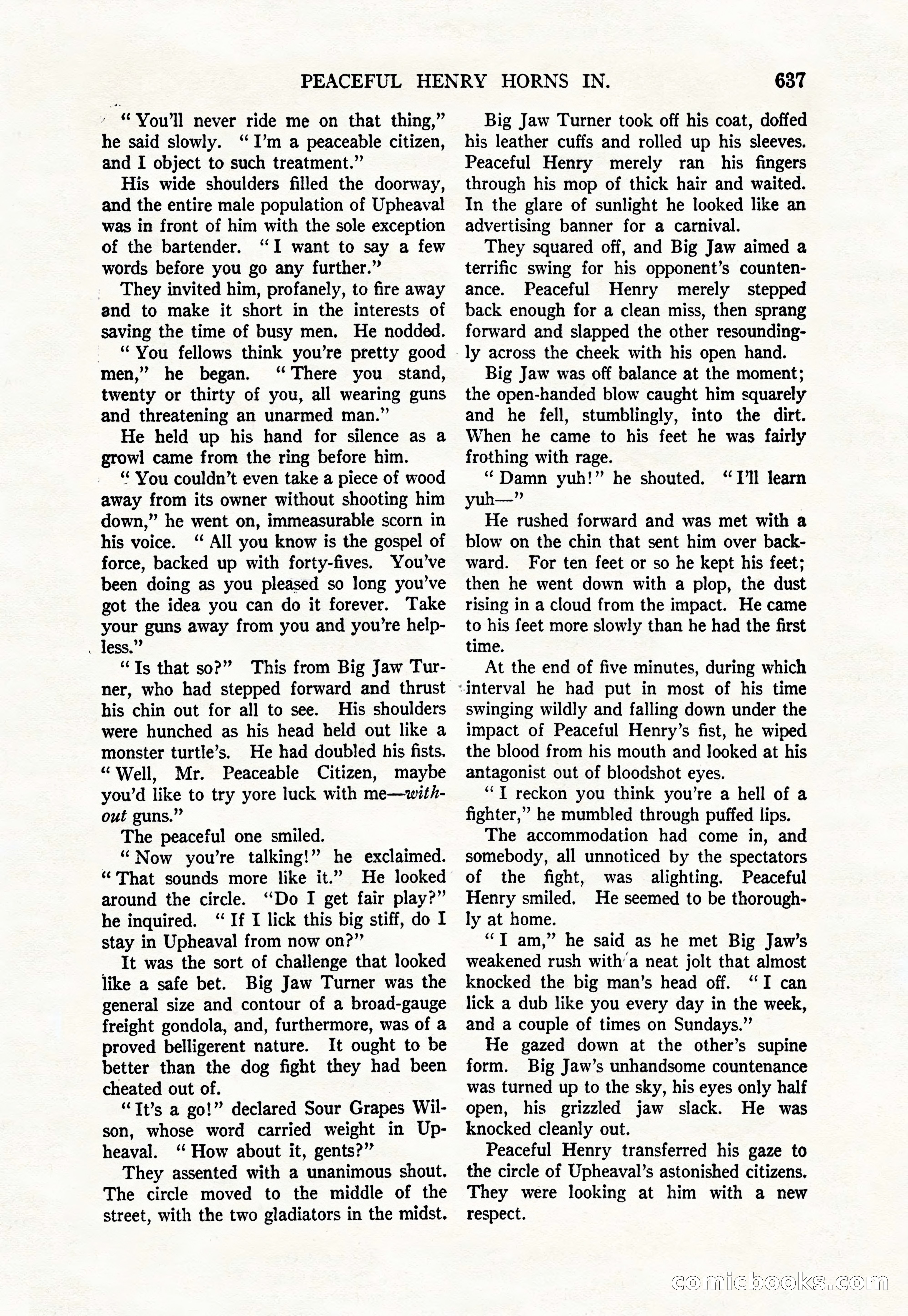 Argosy All-Story Weekly, March 17, 1928 — page 159 of 164