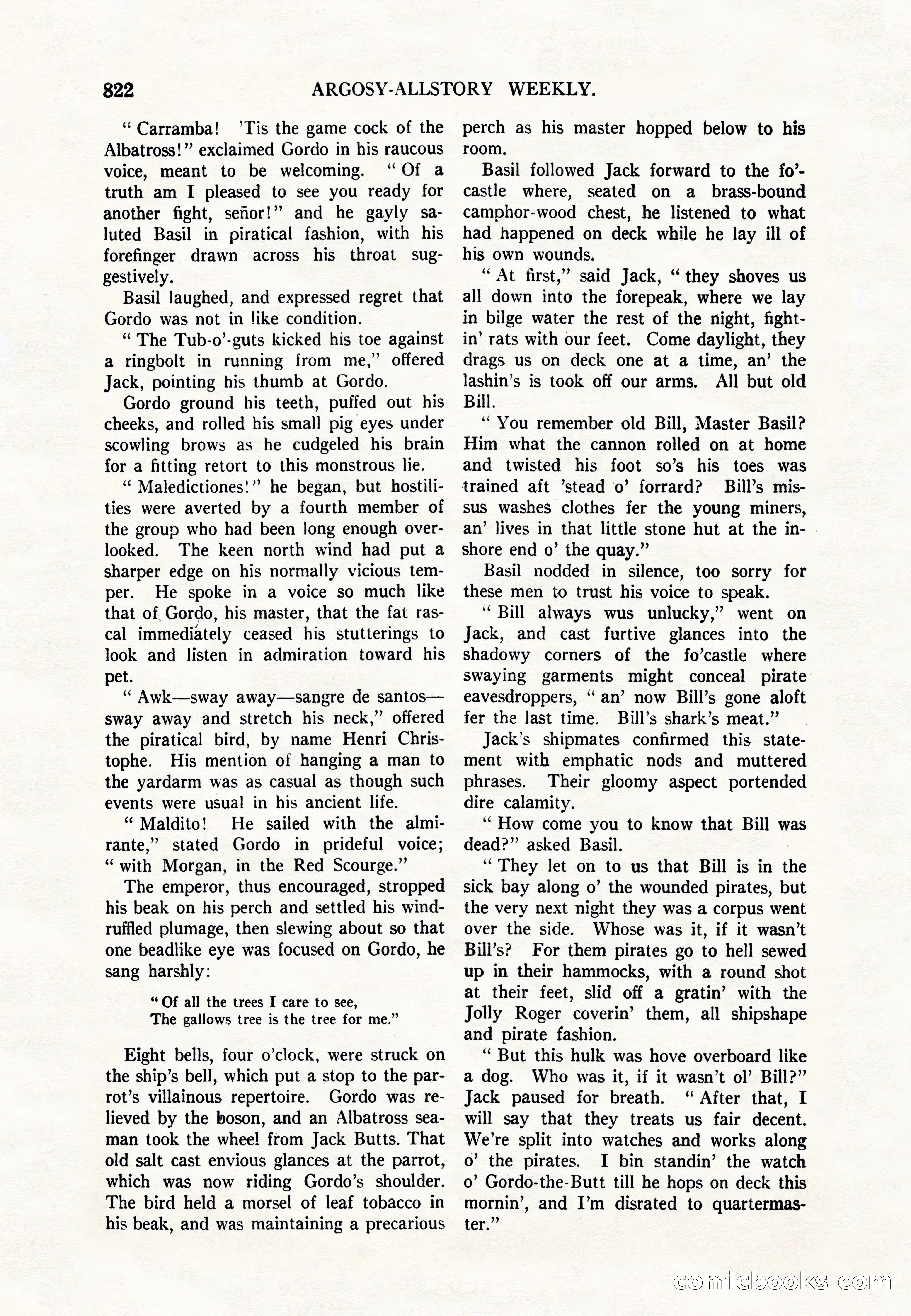 Argosy All-Story Weekly — page 24 of 164