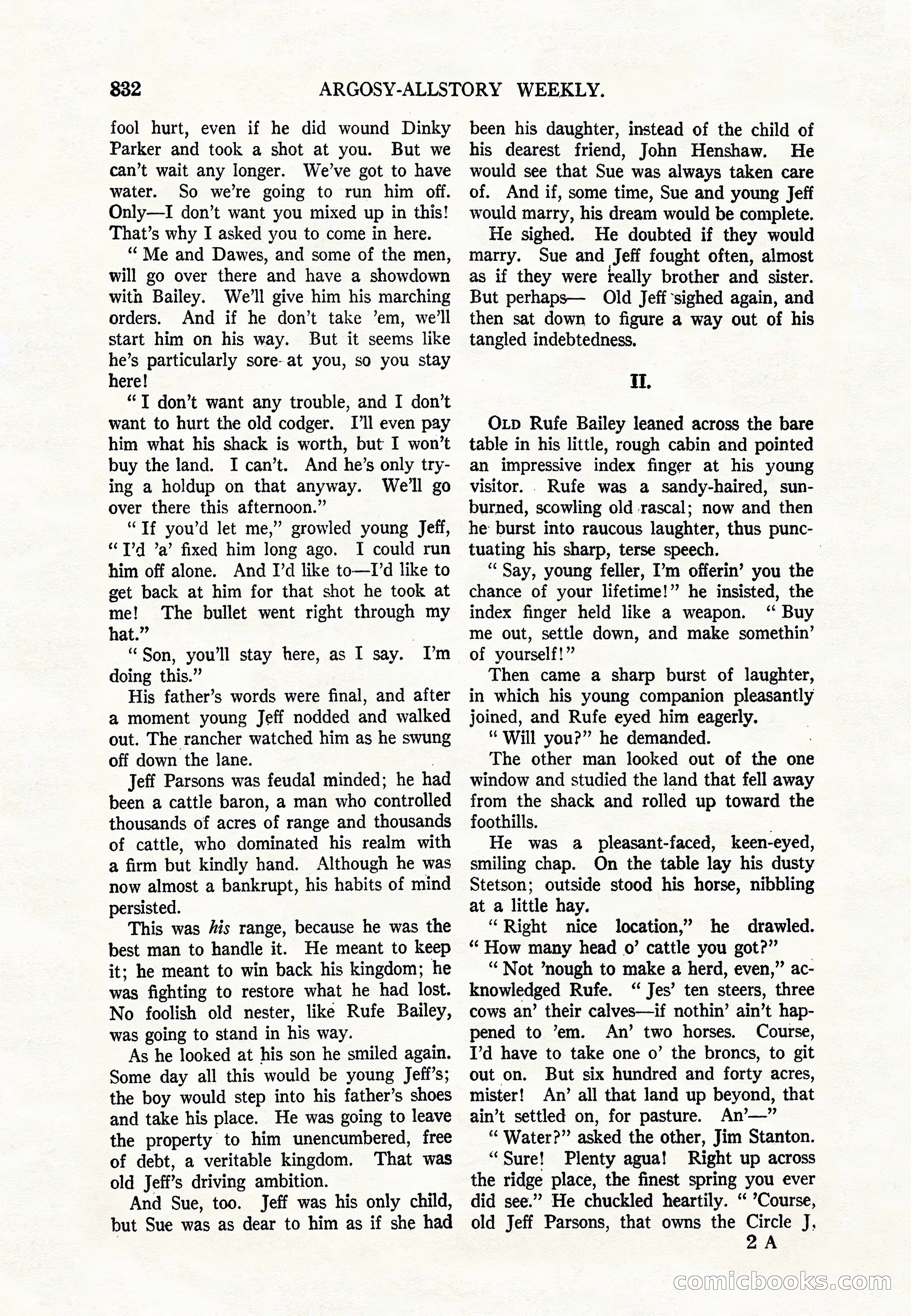 Argosy All-Story Weekly — page 34 of 164