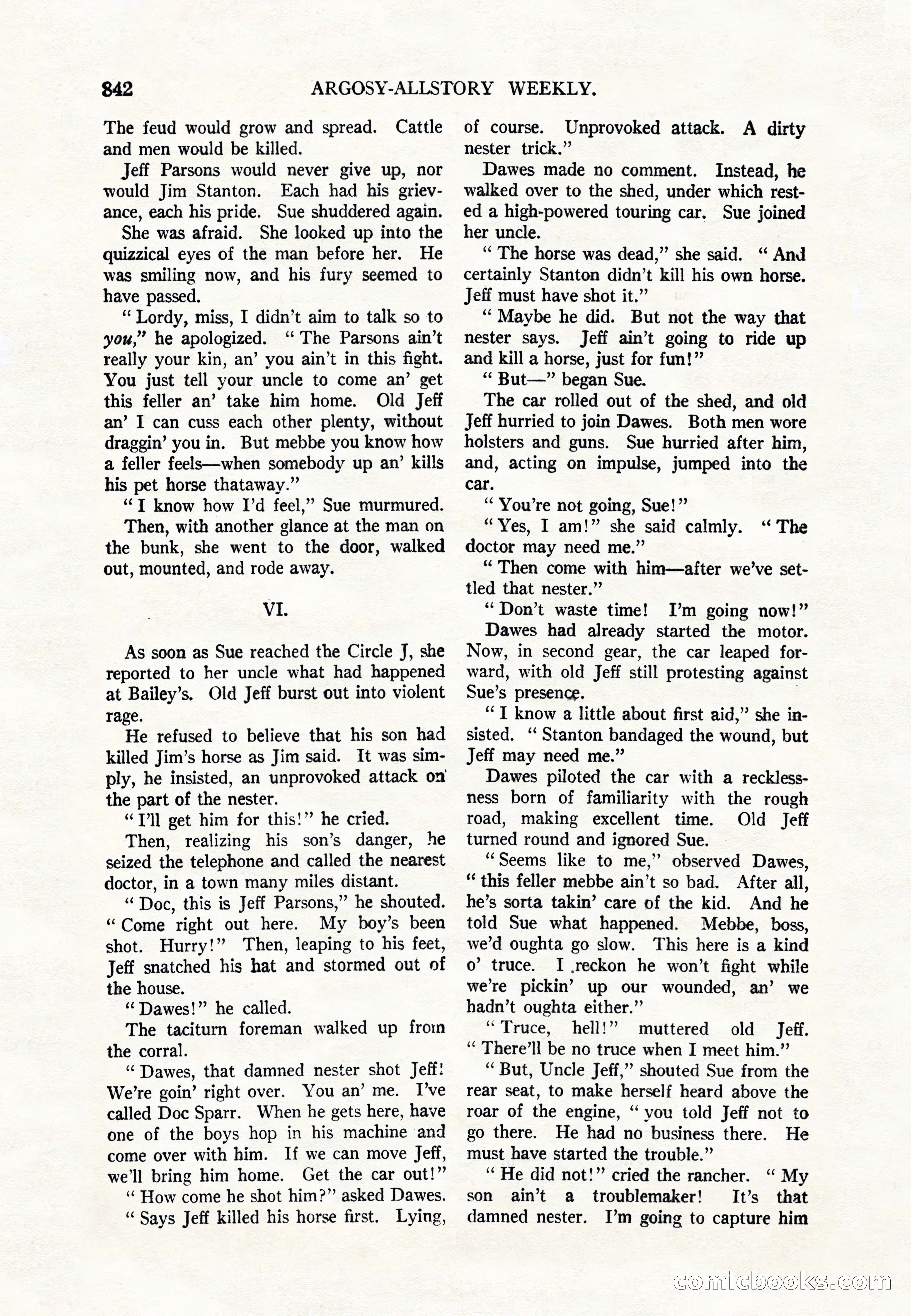 Argosy All-Story Weekly — page 44 of 164