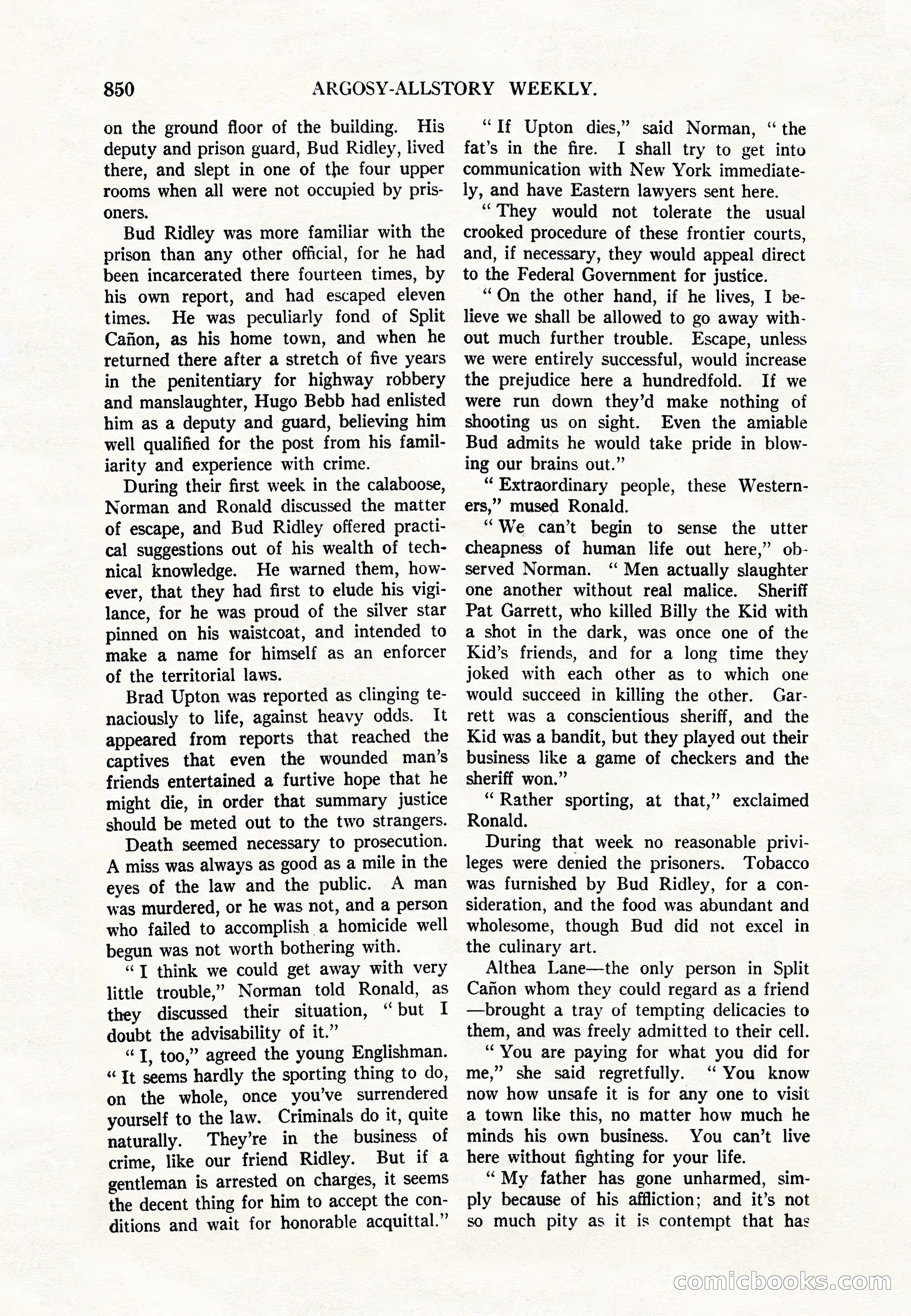 Argosy All-Story Weekly — page 52 of 164