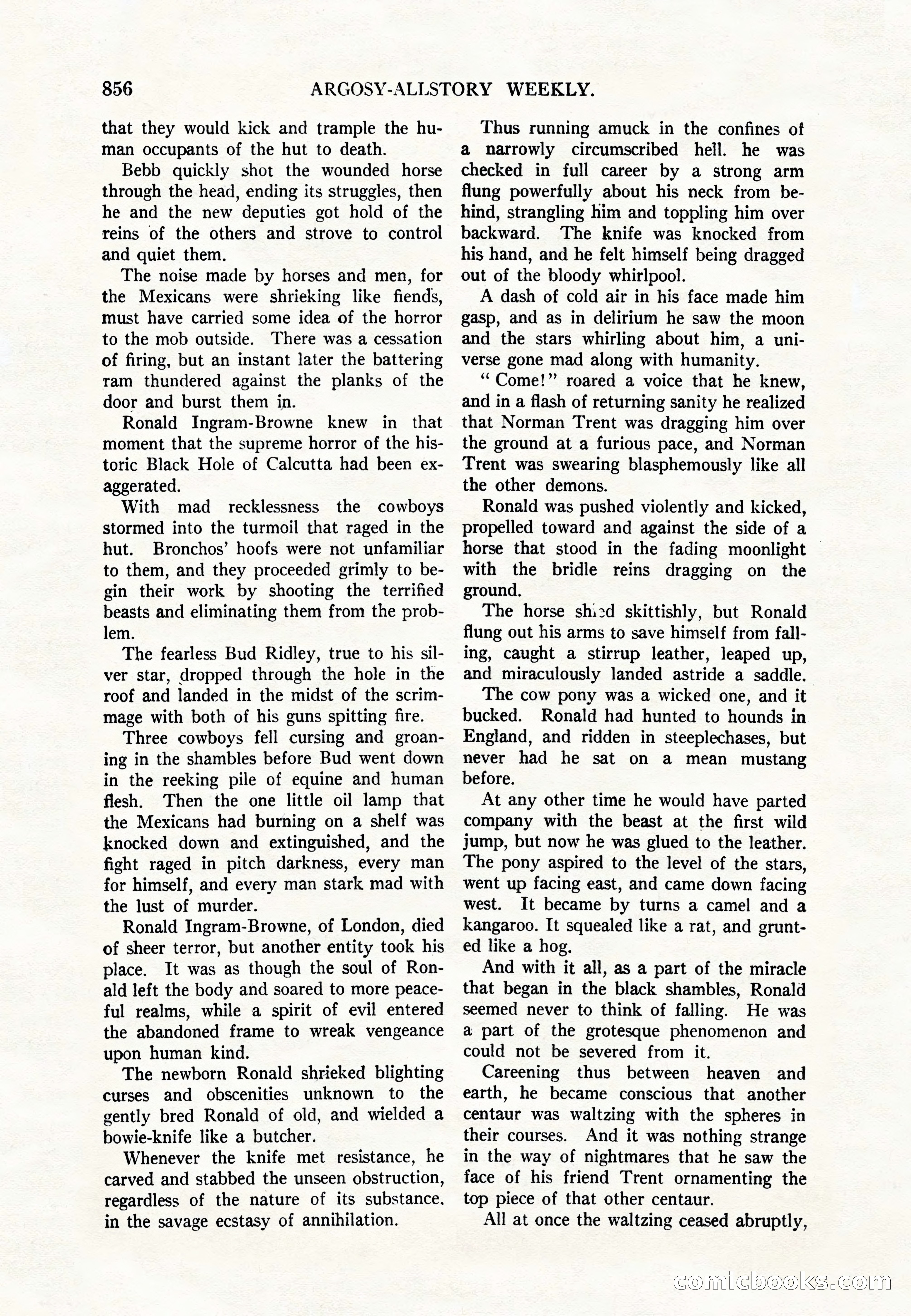Argosy All-Story Weekly — page 58 of 164