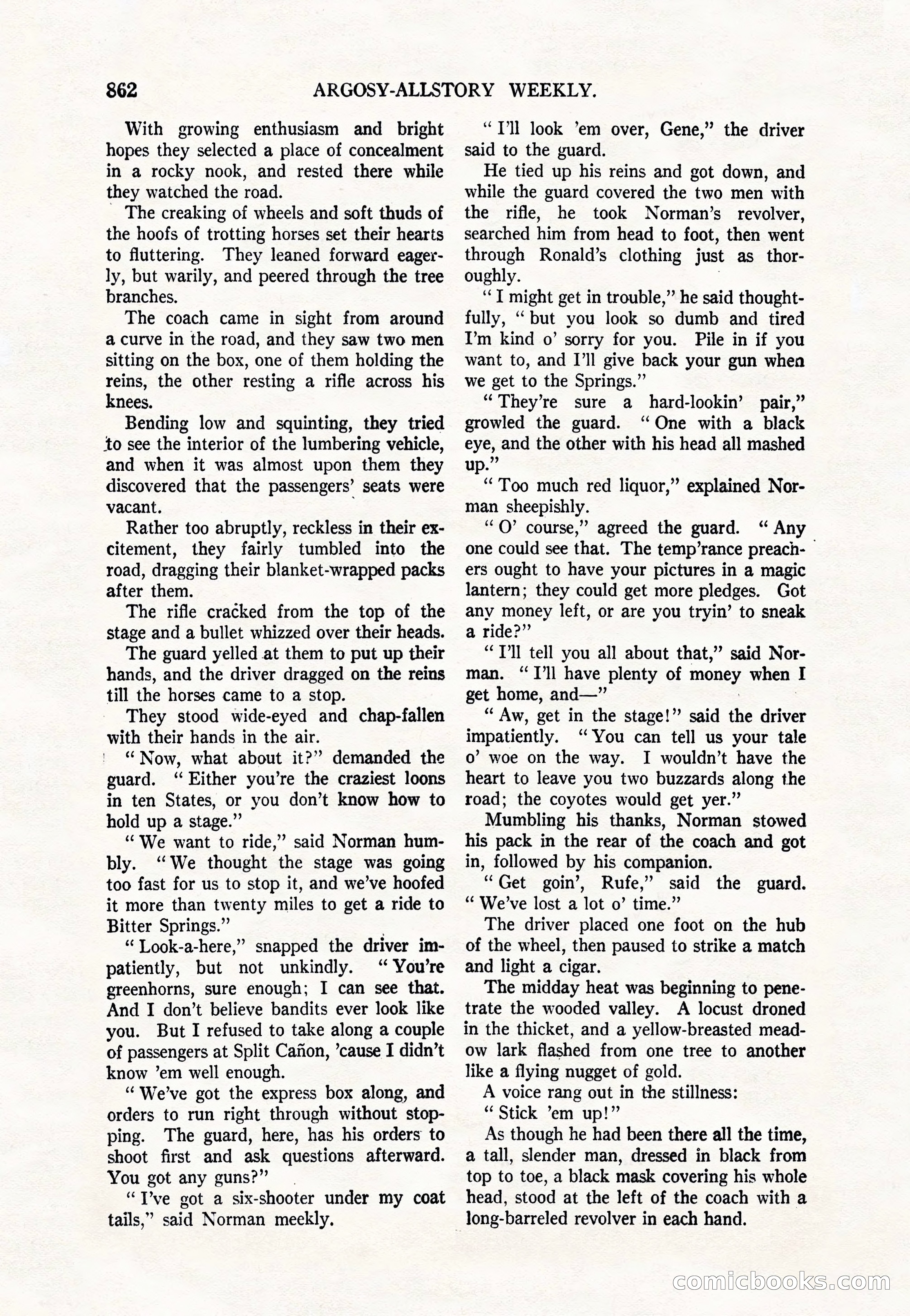 Argosy All-Story Weekly — page 64 of 164