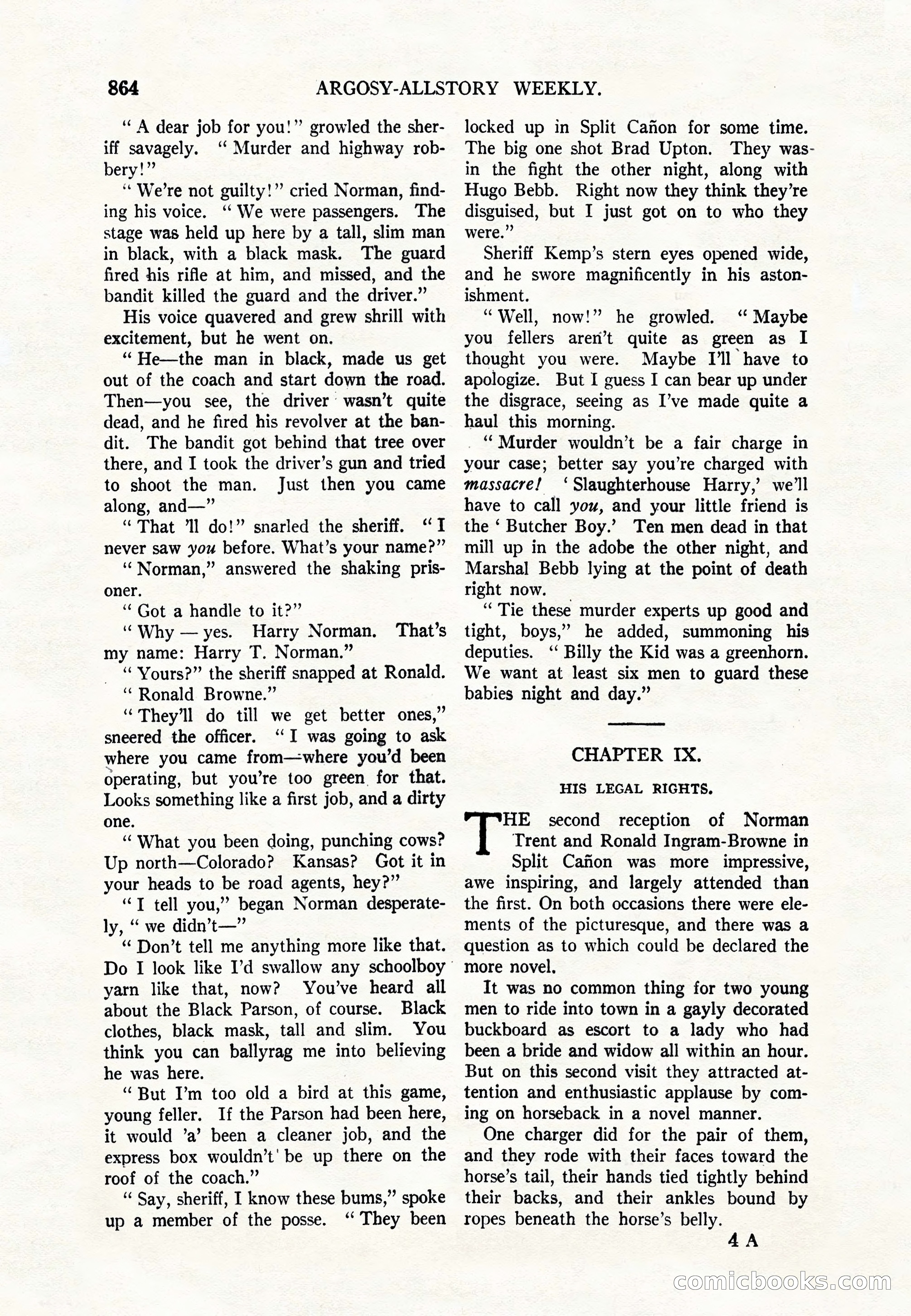 Argosy All-Story Weekly — page 66 of 164